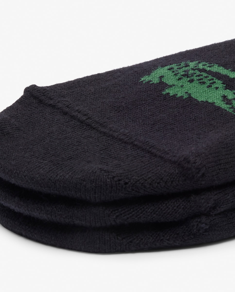 Pack de 3 Pares de Meias Desportivas com Logótipo Preto-4