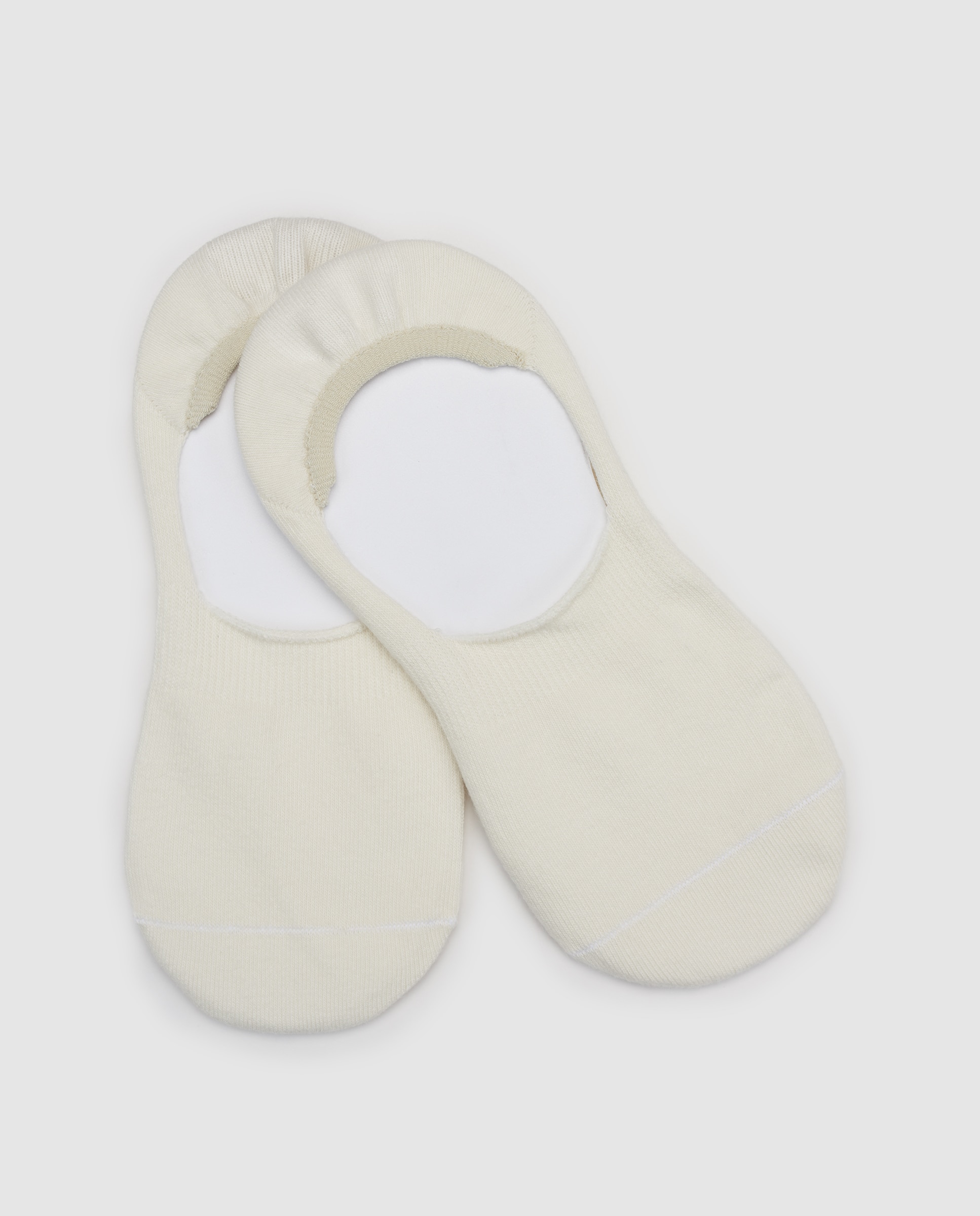 Imagen 1 de Calcetines de hombre ZD invisibles - Blanco Blanco