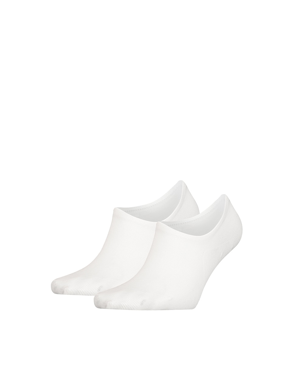 Pack de 2 Pares de Meias Invisíveis Branco-1