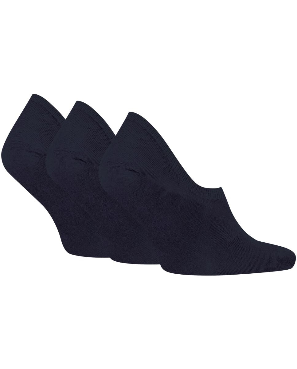 Calcetines invisibles de hombre de Calvin Klein (pack de 3) - Azul marino Azul marino-1