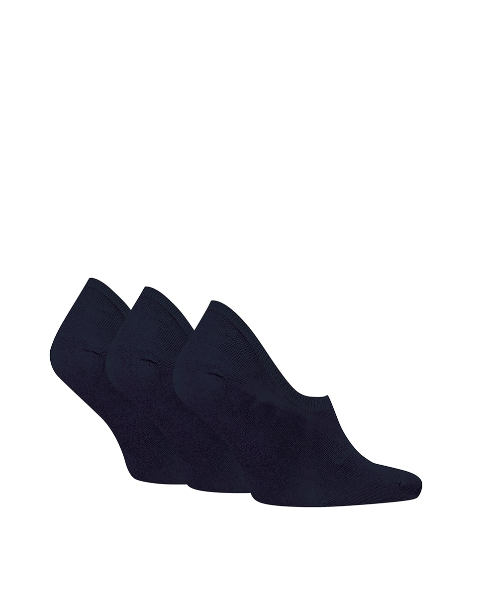 Calcetines invisibles de hombre de Calvin Klein (pack de 3) - Azul marino Azul marino-3