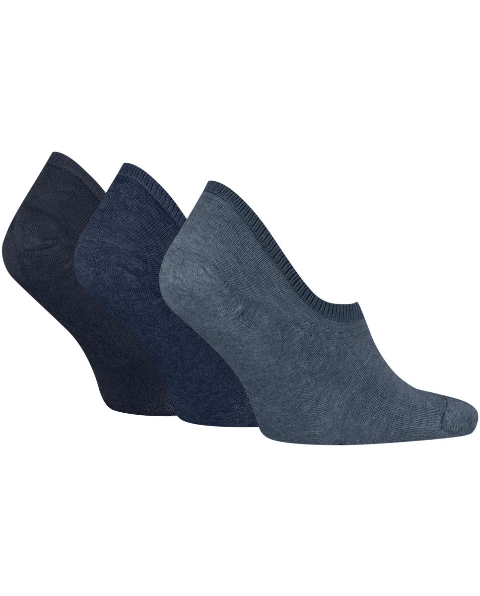 Meias Invisíveis (Pack de 3 Pares) Azuis-1