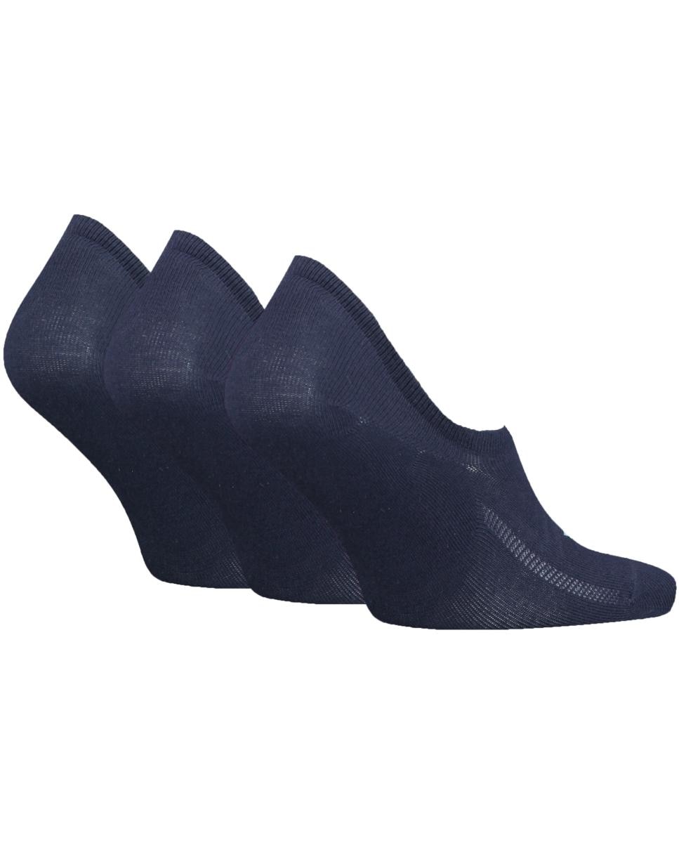 Imagen 0 de Pack de 3 calcetines invisibles de Levi's® Azul marino