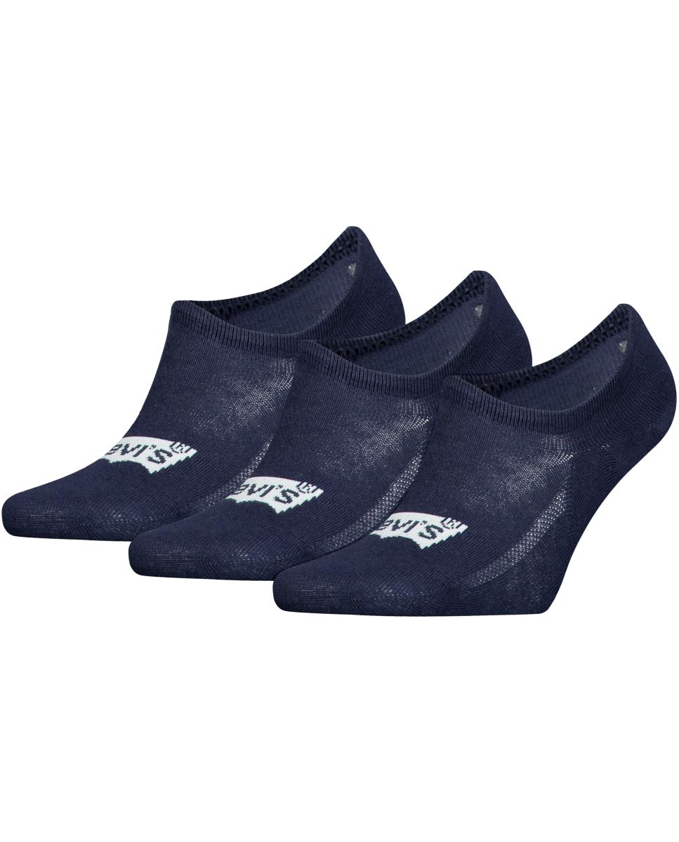 Pack de 3 Pares de Meias Invisíveis Azul-marinho-2