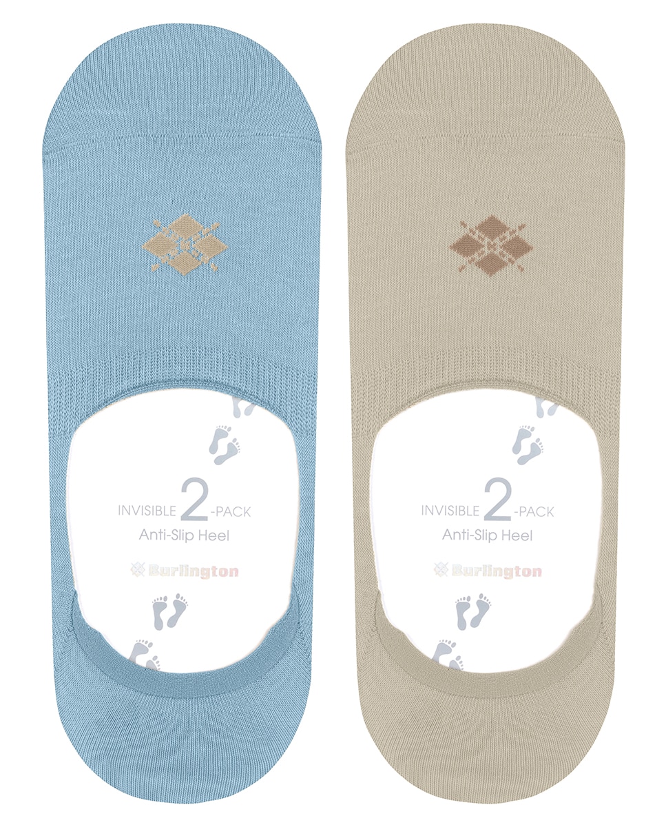 Pack de Dois Pezinhos Invisíveis Lisos Bege-5