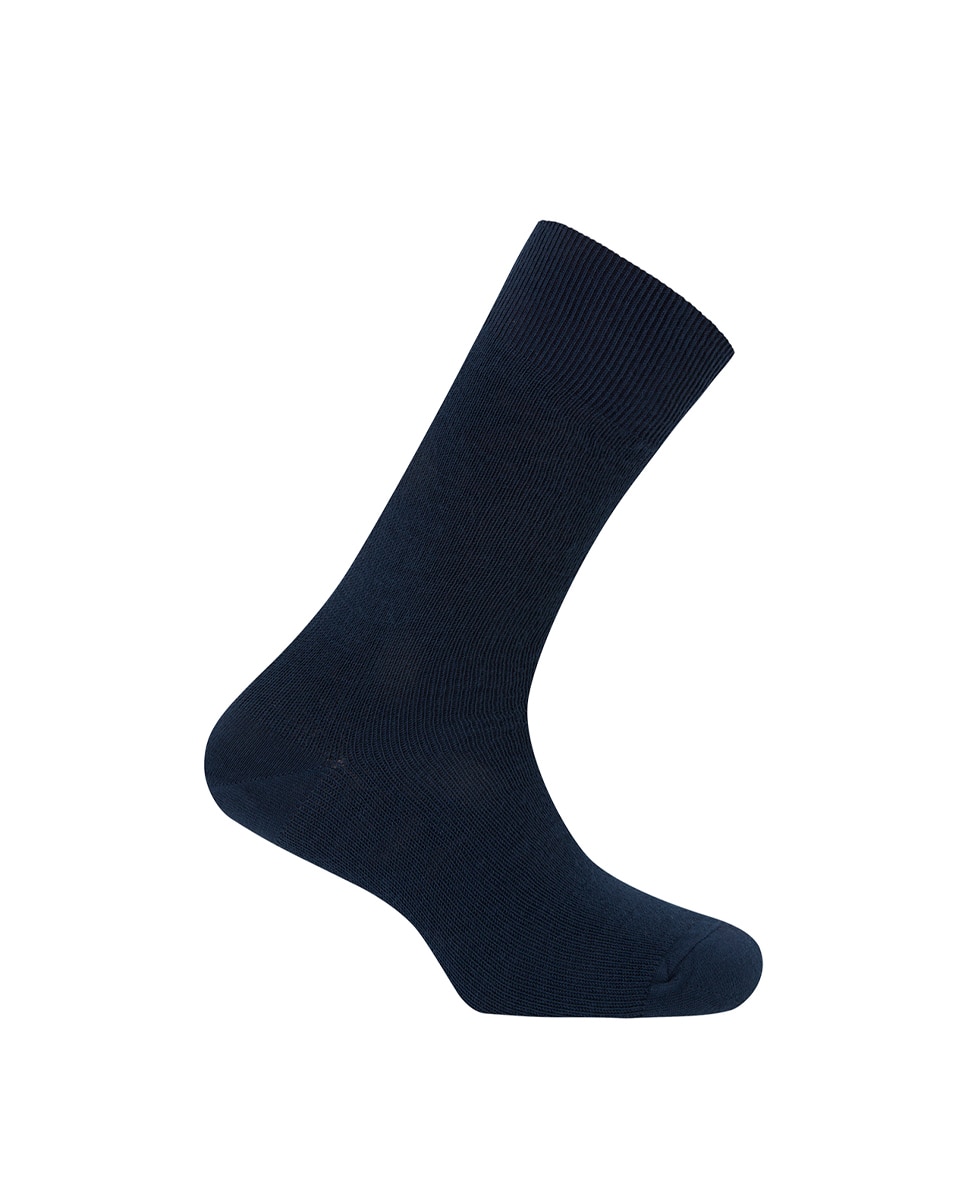 Meias Lisas de Orlon - Termic. Produto Fabricado em Espanha Azul-marinho-1