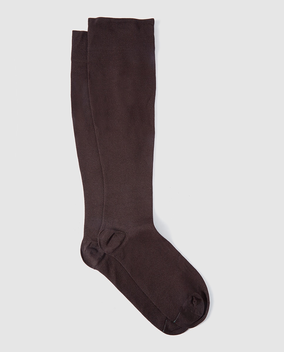 Calcetines de hombre - Varicel - Marrón Marrón-1