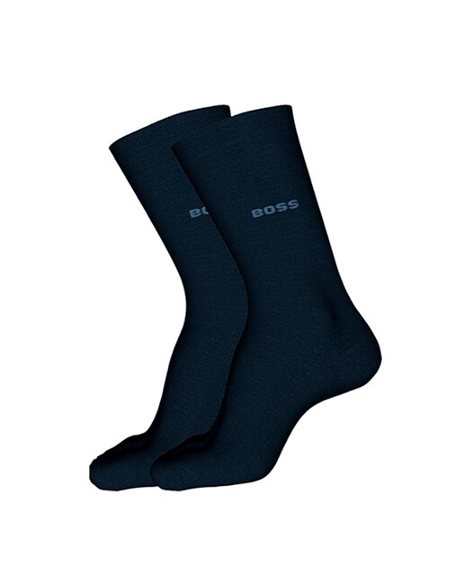 Imagem 0 de Bolsa de Dois Pares de Meias de Algodão Tamanho Único - Preto