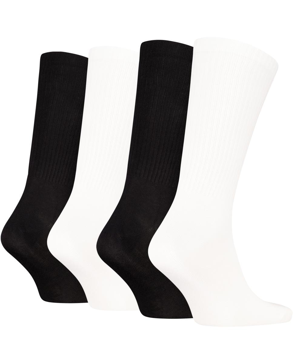 Caixa de Presente com 4 Pares de Meias Preto-3