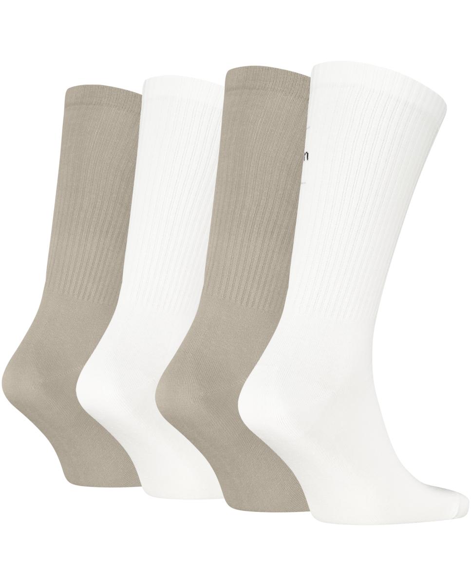 Caixa de Presente com 4 Pares de Meias Bege-3