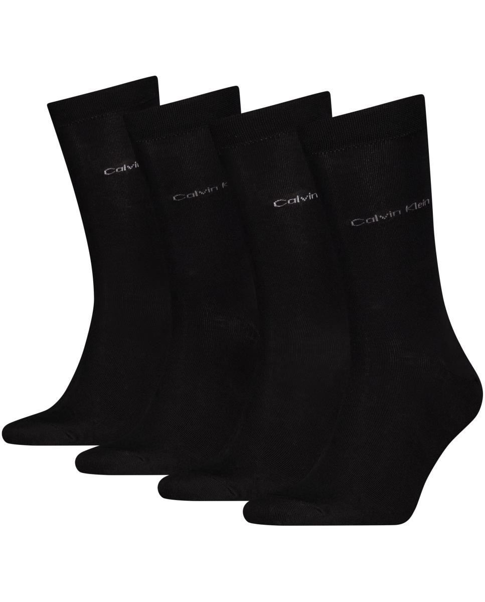 Caixa de Presente com 4 Pares de Meias Clássicas Preto-2