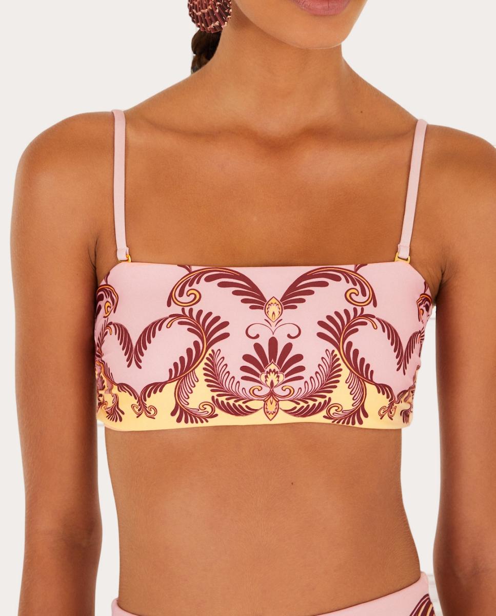 Top de Biquíni Rosa-4