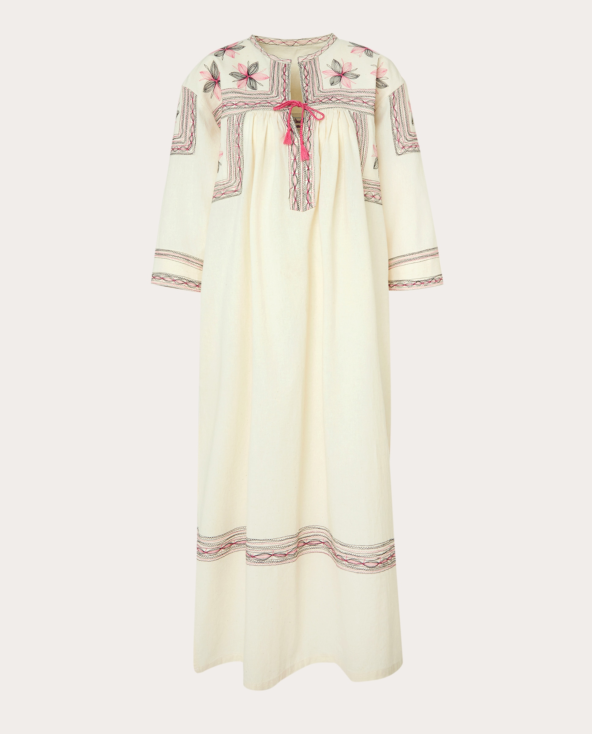 Imagem 0 de Vestido comprido de algodão