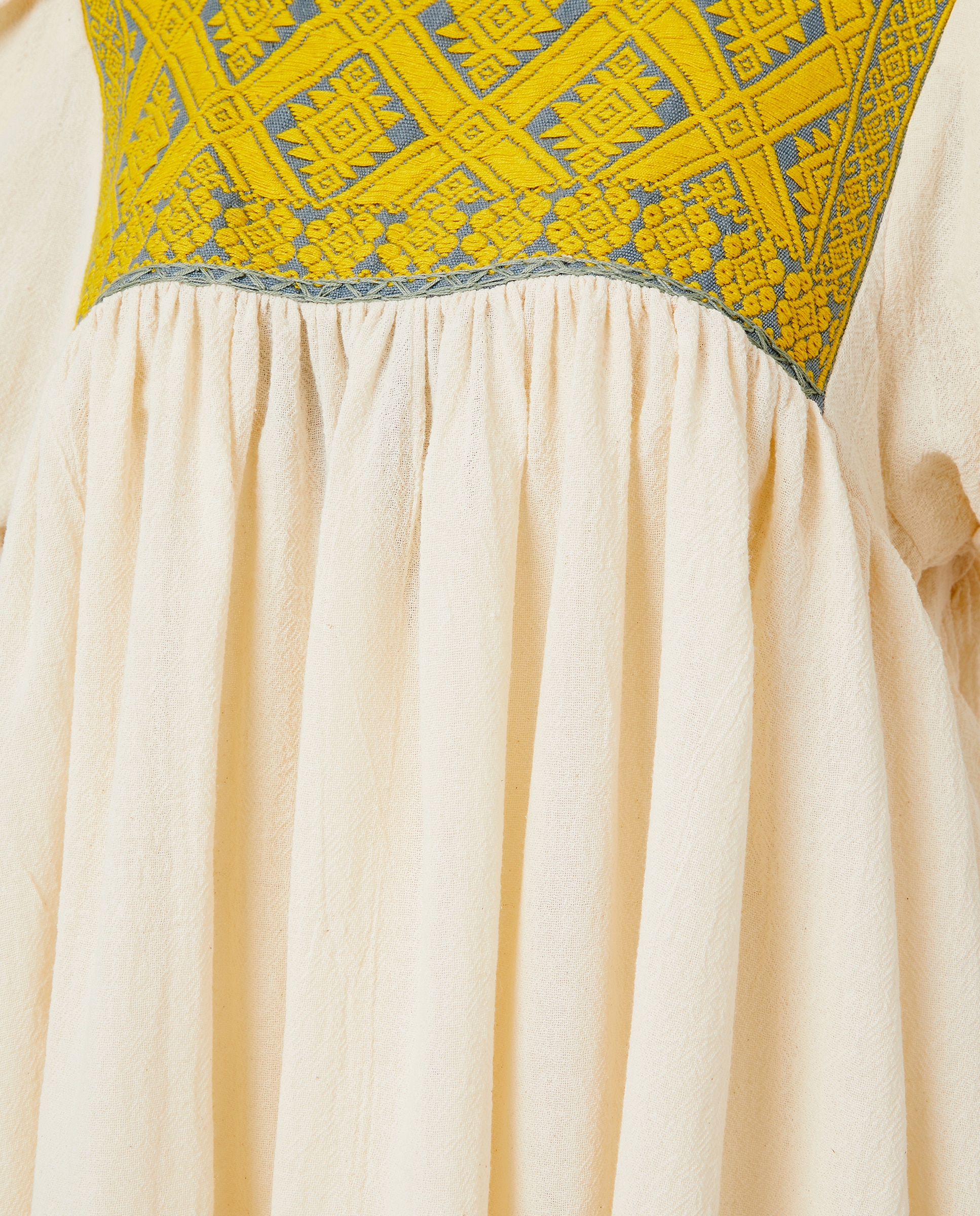 Blusa Petra de Algodão Amarelo-3