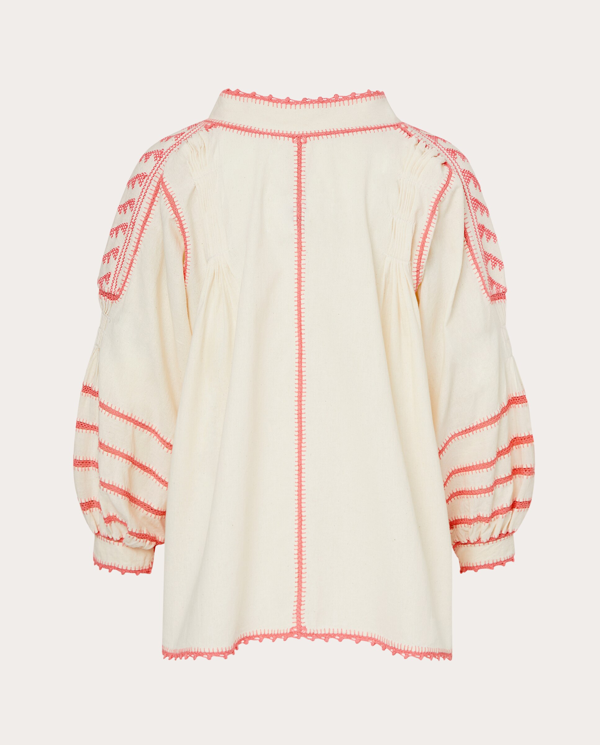 Blusa Roberta de Algodão Coral-2