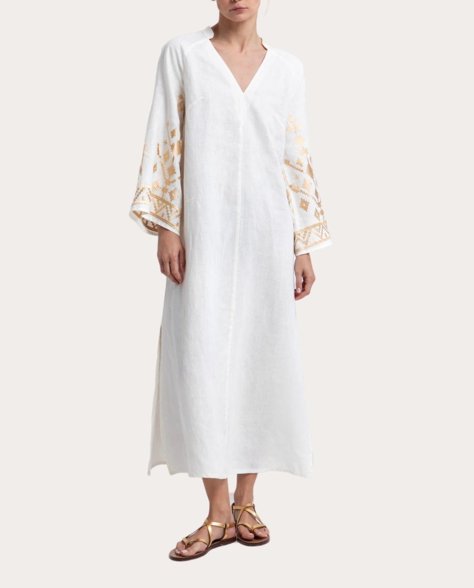 Imagem 0 de Kaftan Comprido de Linho