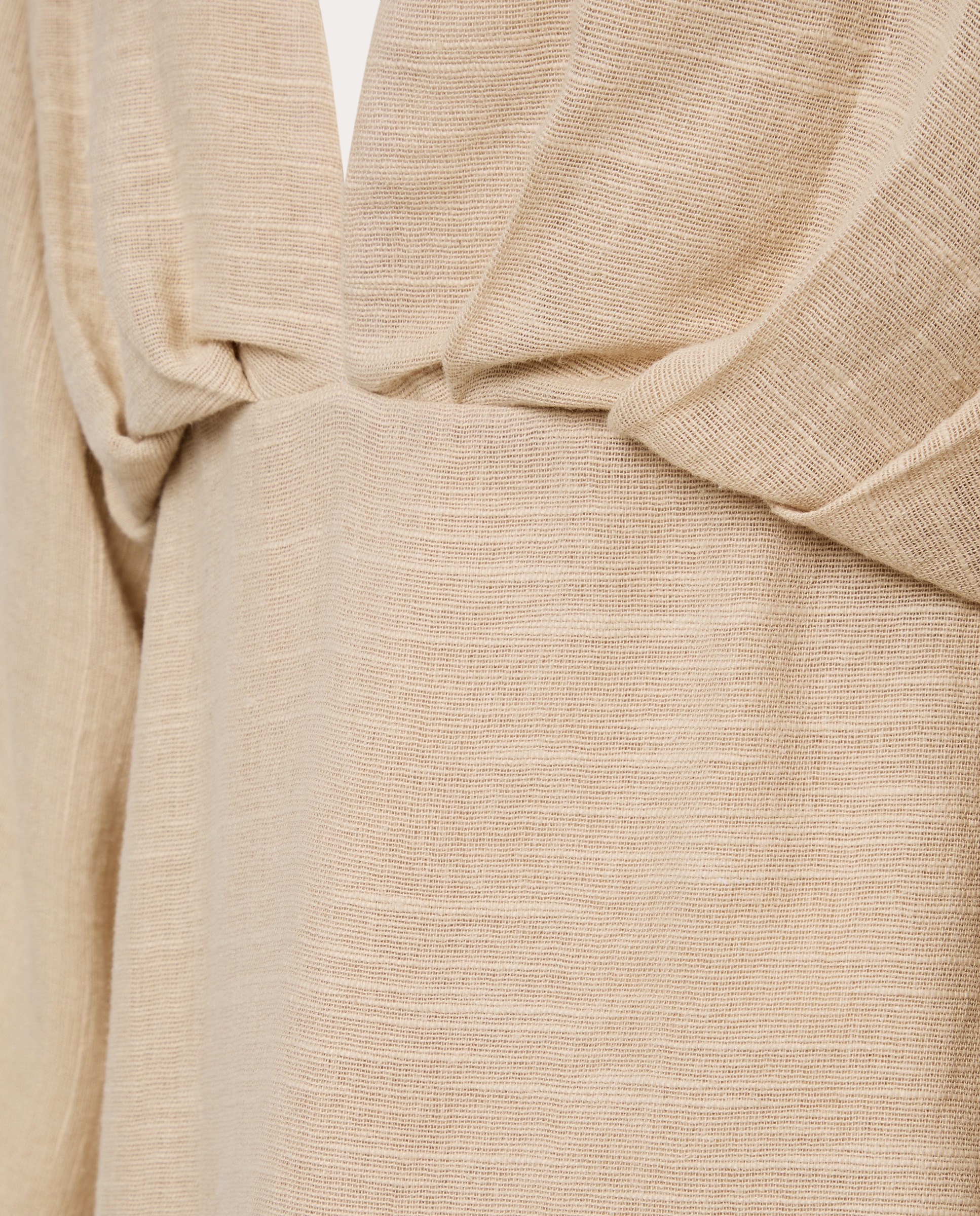 Vestido Comprido Selene Bege-3