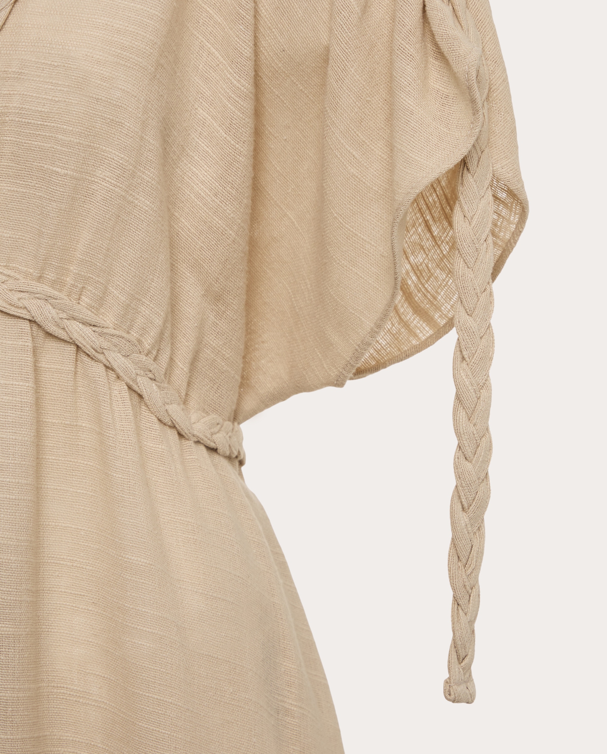 Vestido Comprido Melia Bege-4