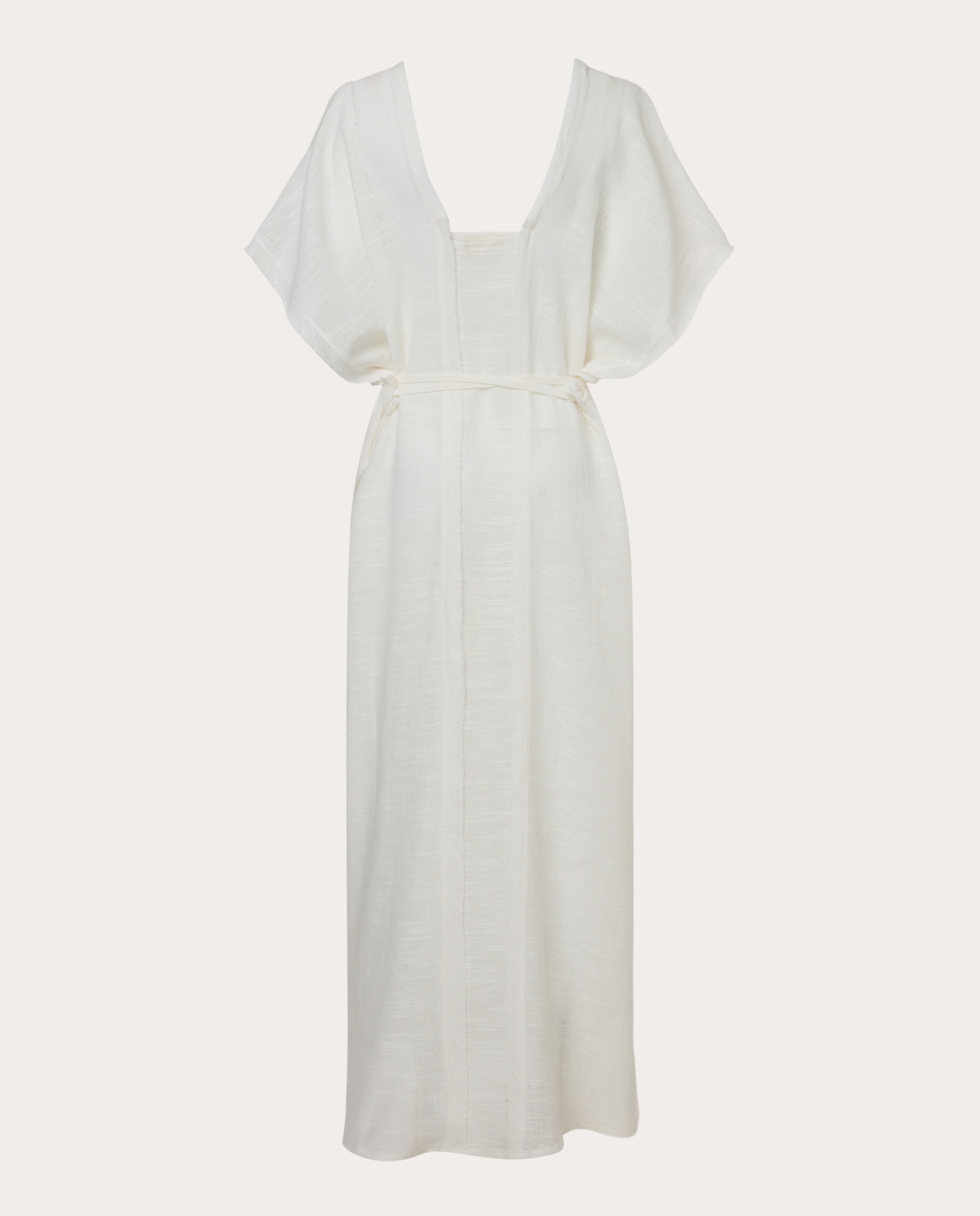 Vestido Comprido Kleia Branco-2