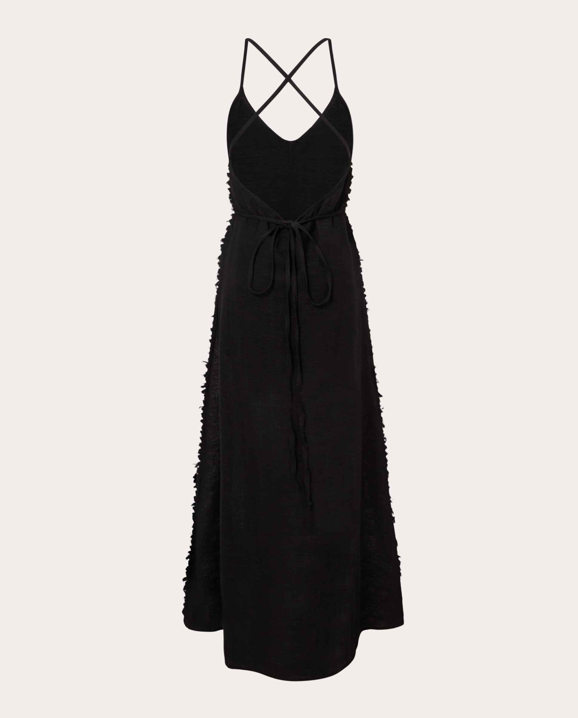 Vestido Comprido Nessa Preto-2