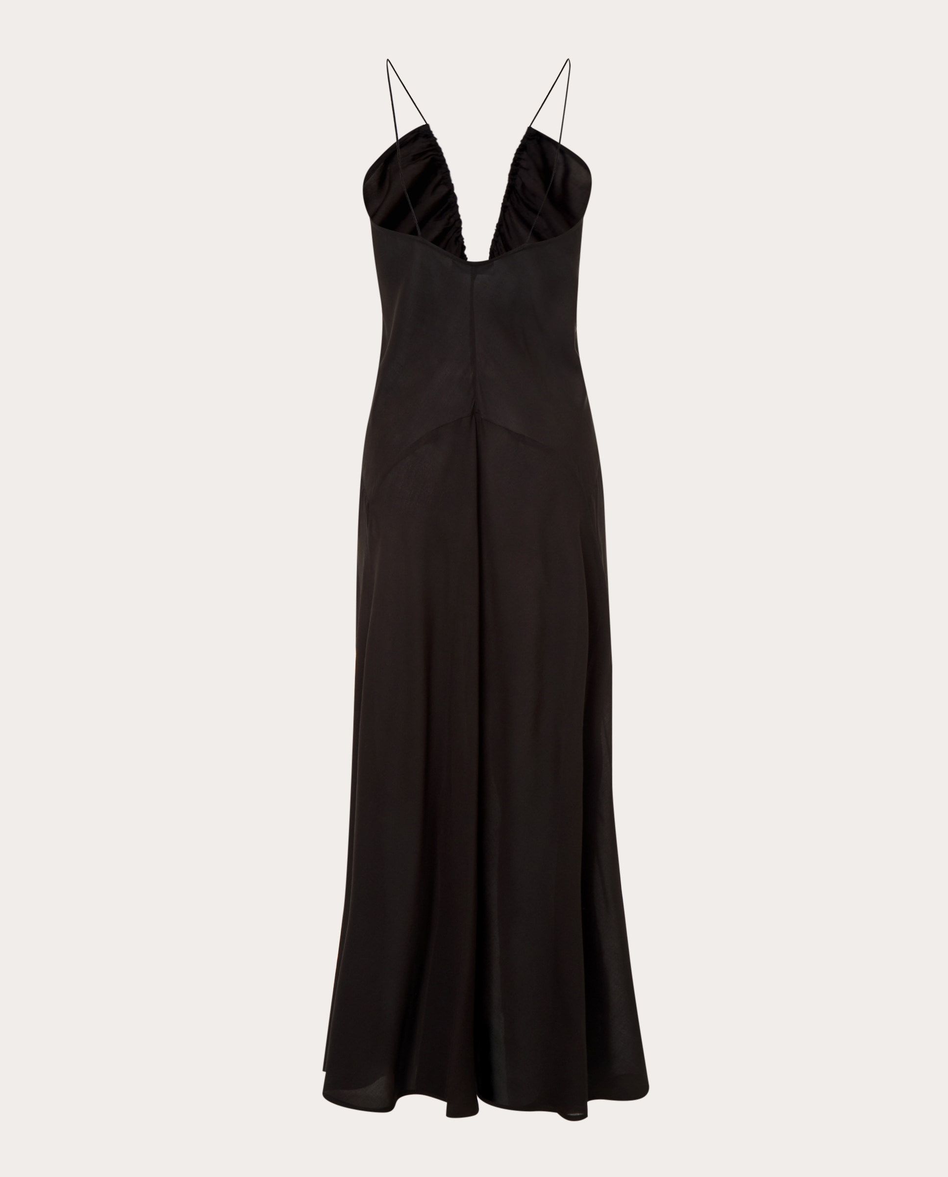 Vestido Comprido Zoe Preto-2