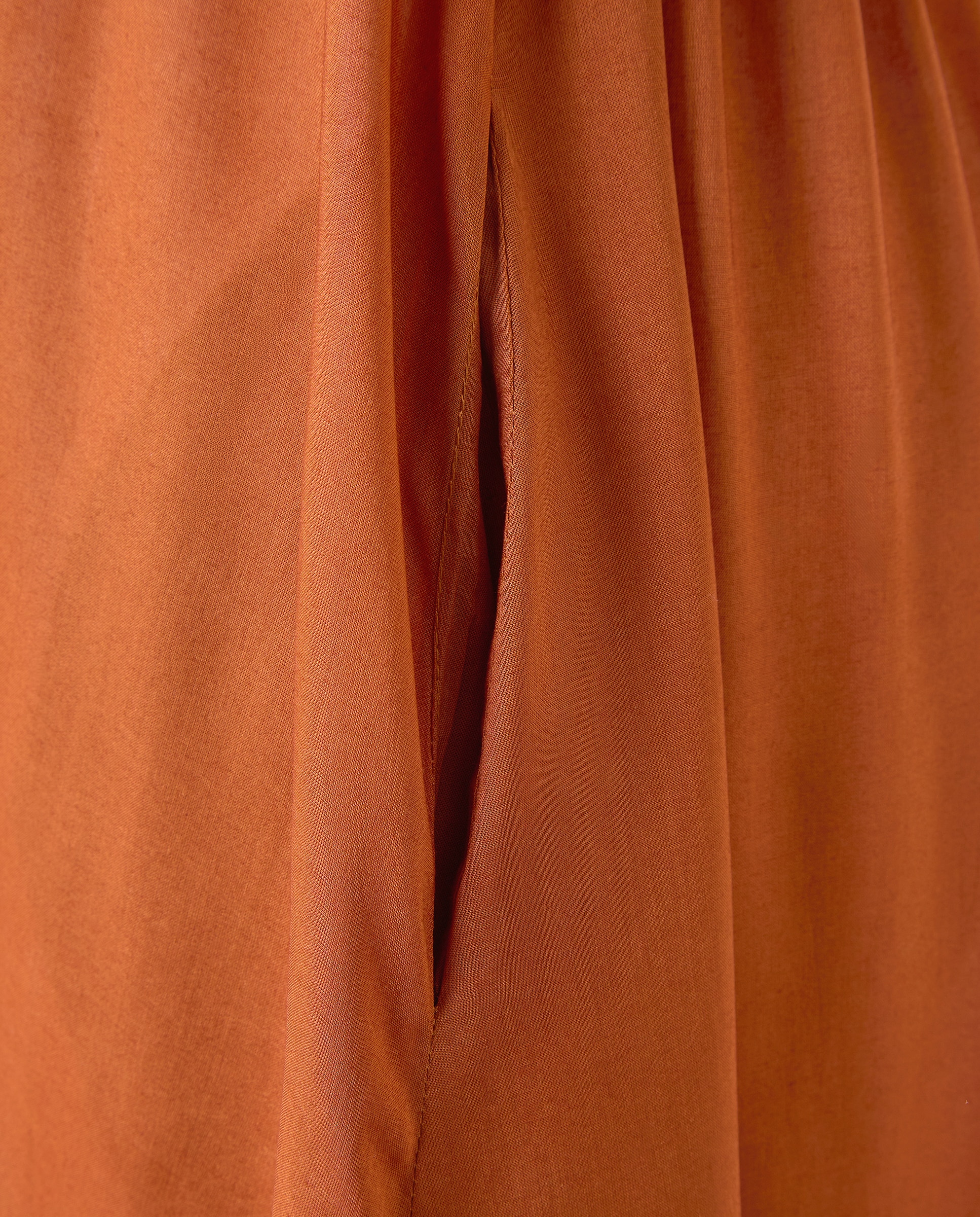 Vestido Comprido Naya Laranja-3