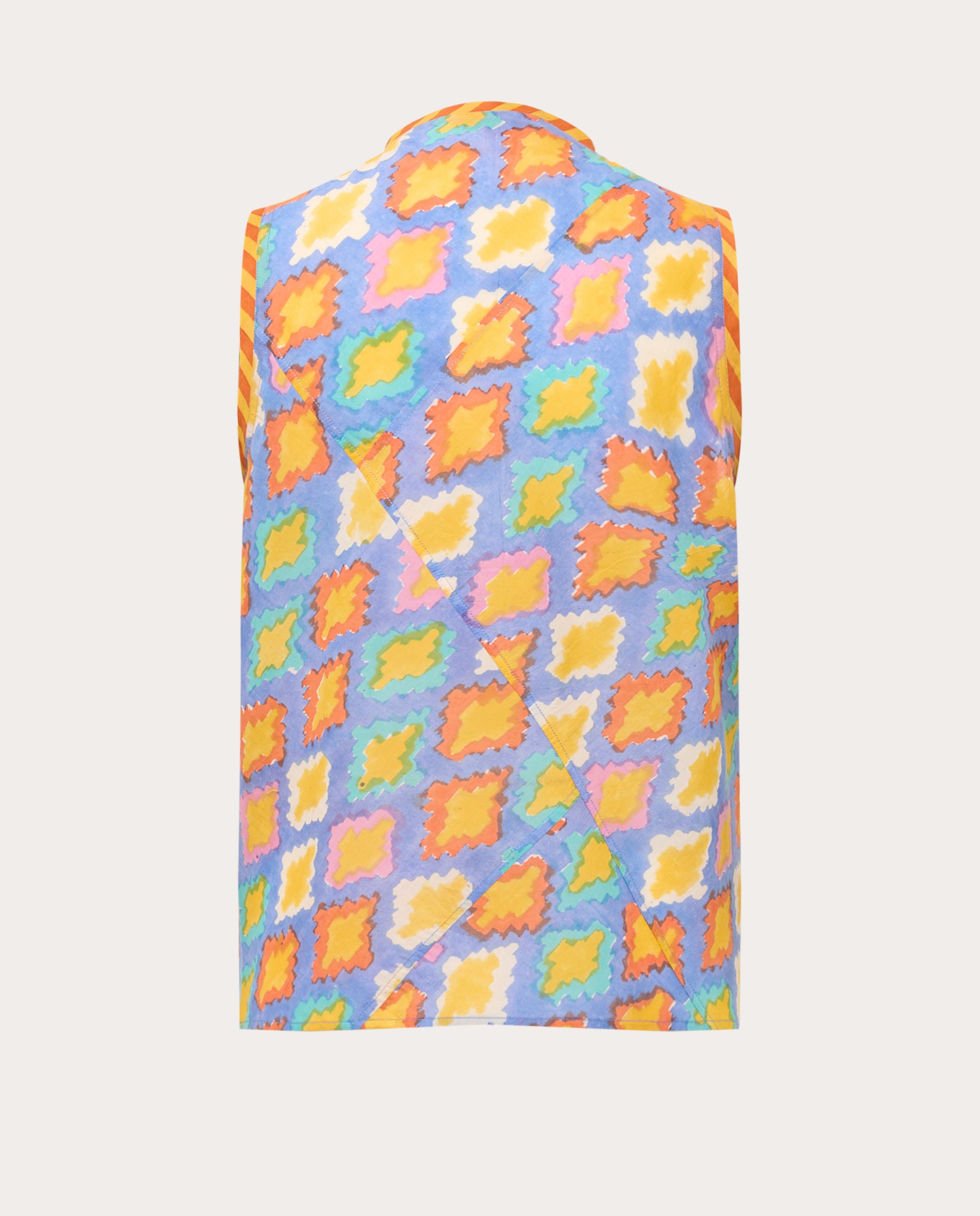 Top Banyan de Algodão Multicolor-2
