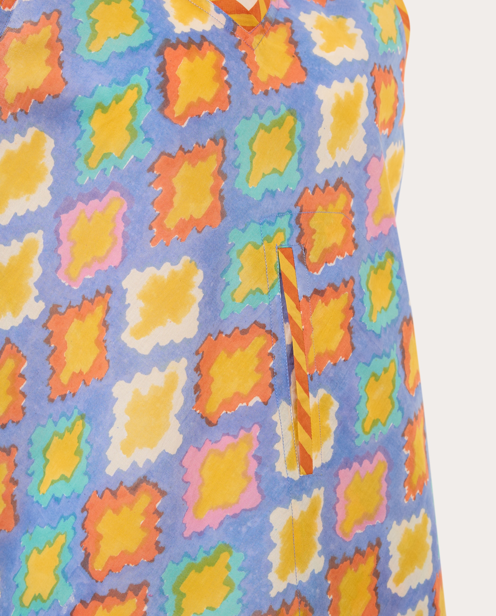 Top Banyan de Algodão Multicolor-3