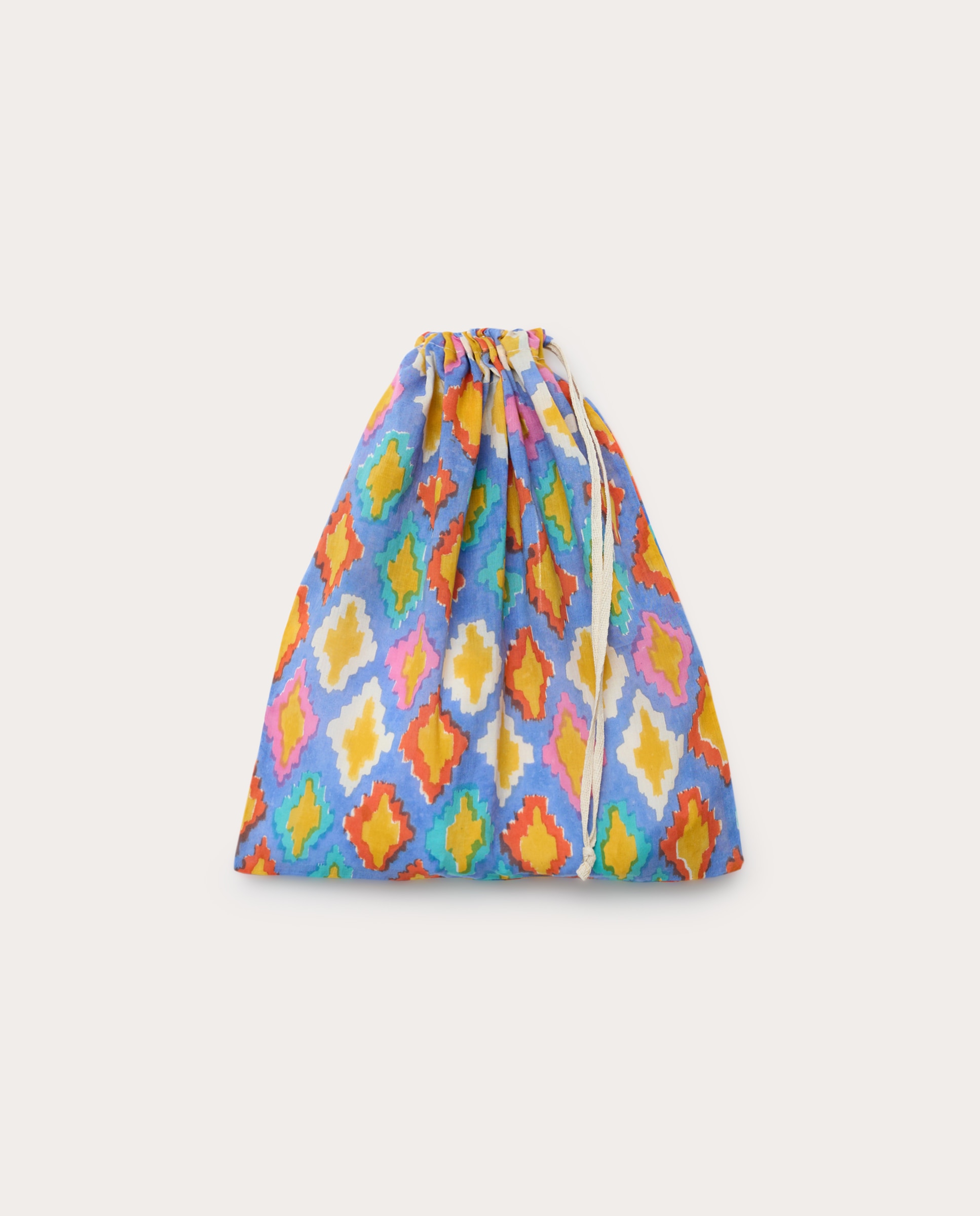 Saia Comprida Tulsi de Algodão Multicolor-5