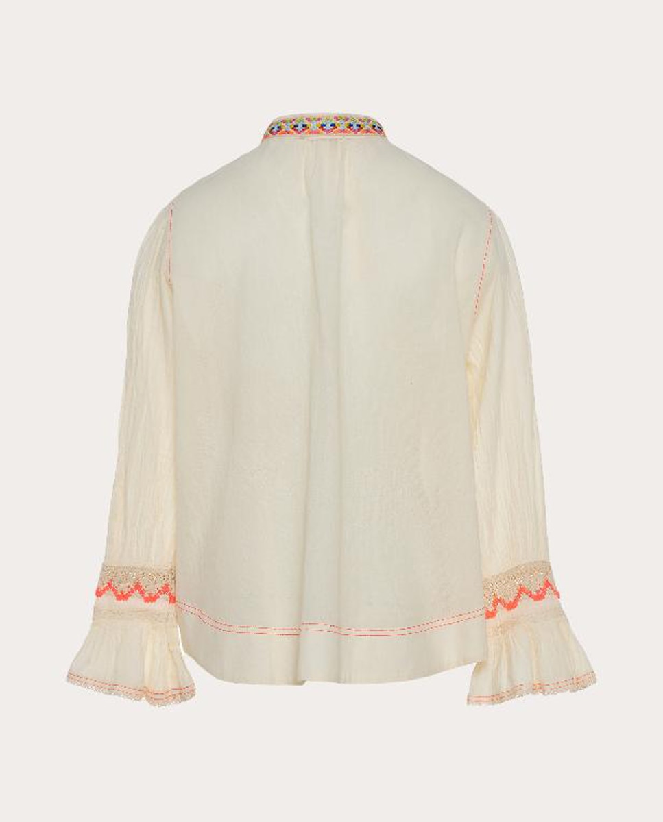 Blusa Melora de Algodão Branco-2