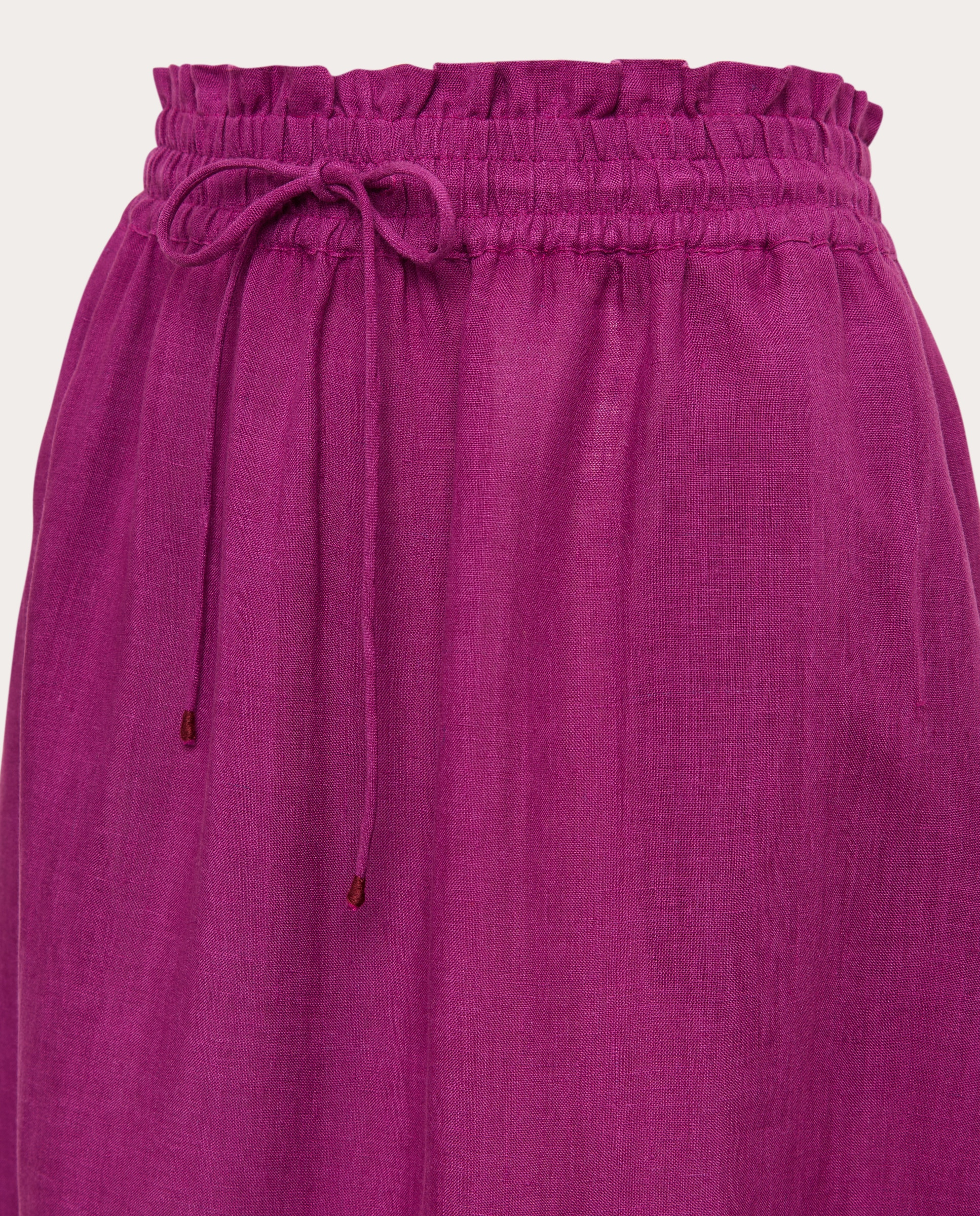 Saia Comprida de Linho Roxo-4