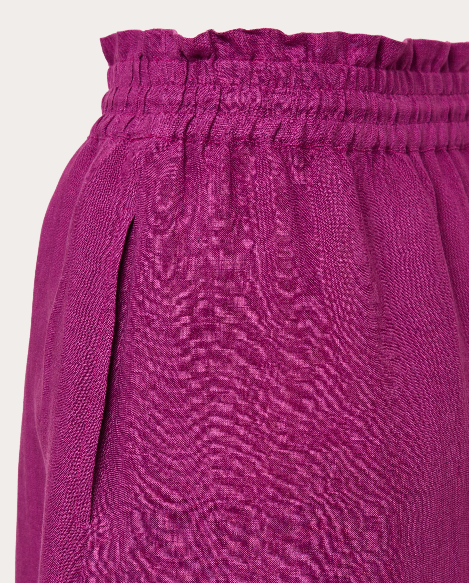 Saia Comprida de Linho Roxo-5