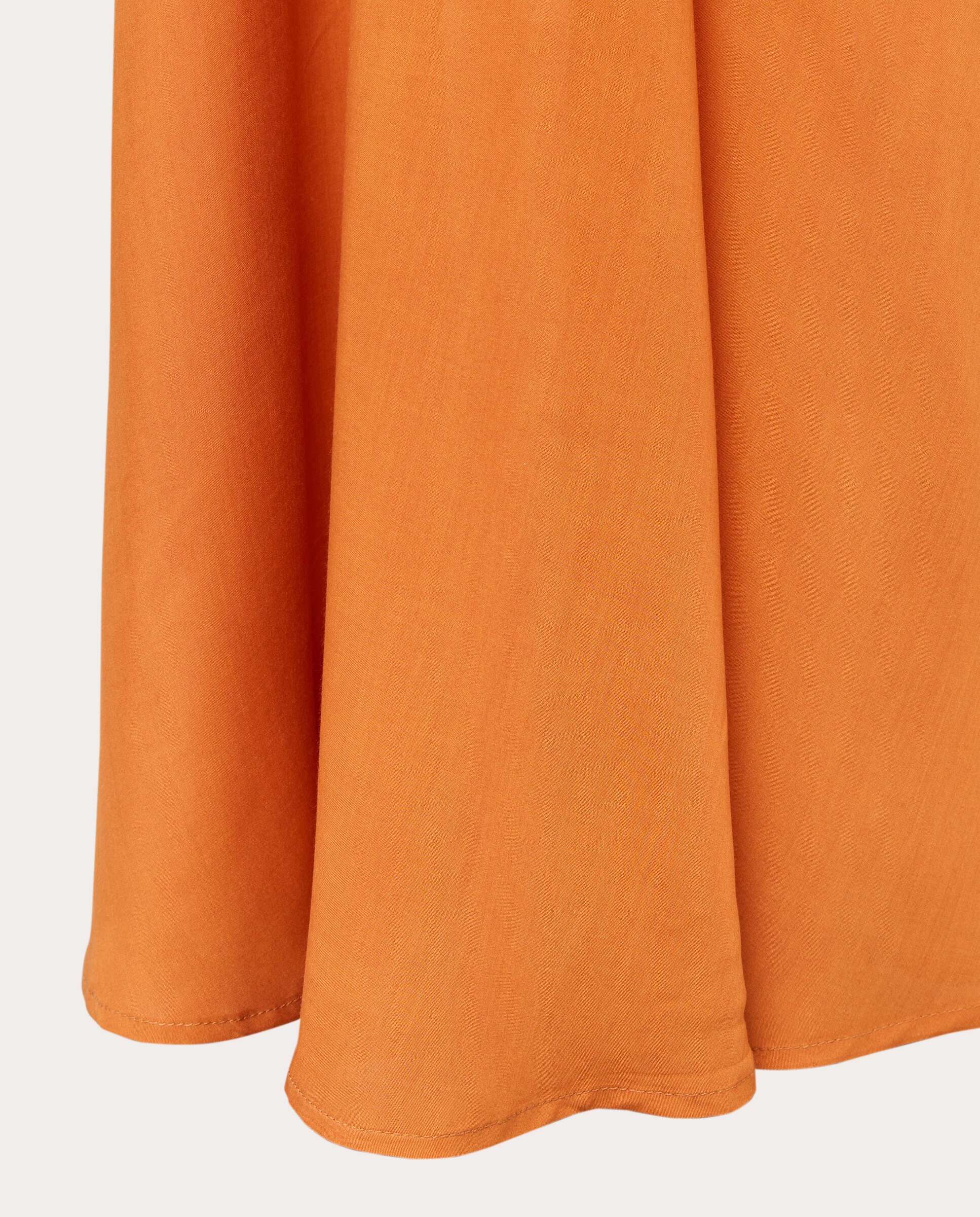 Vestido Comprido Zoe Laranja-4