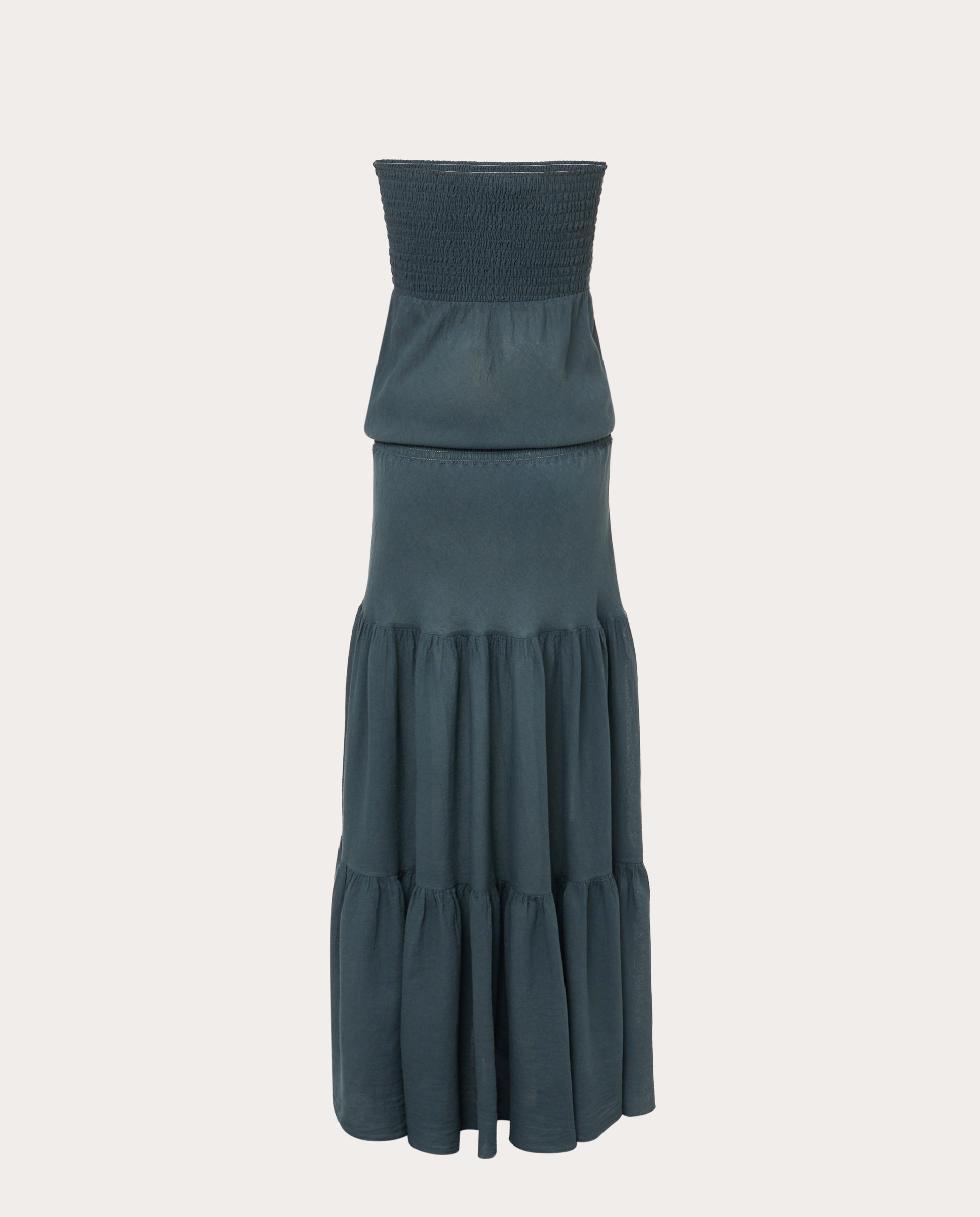Vestido comprido Azul-acinzentado-2