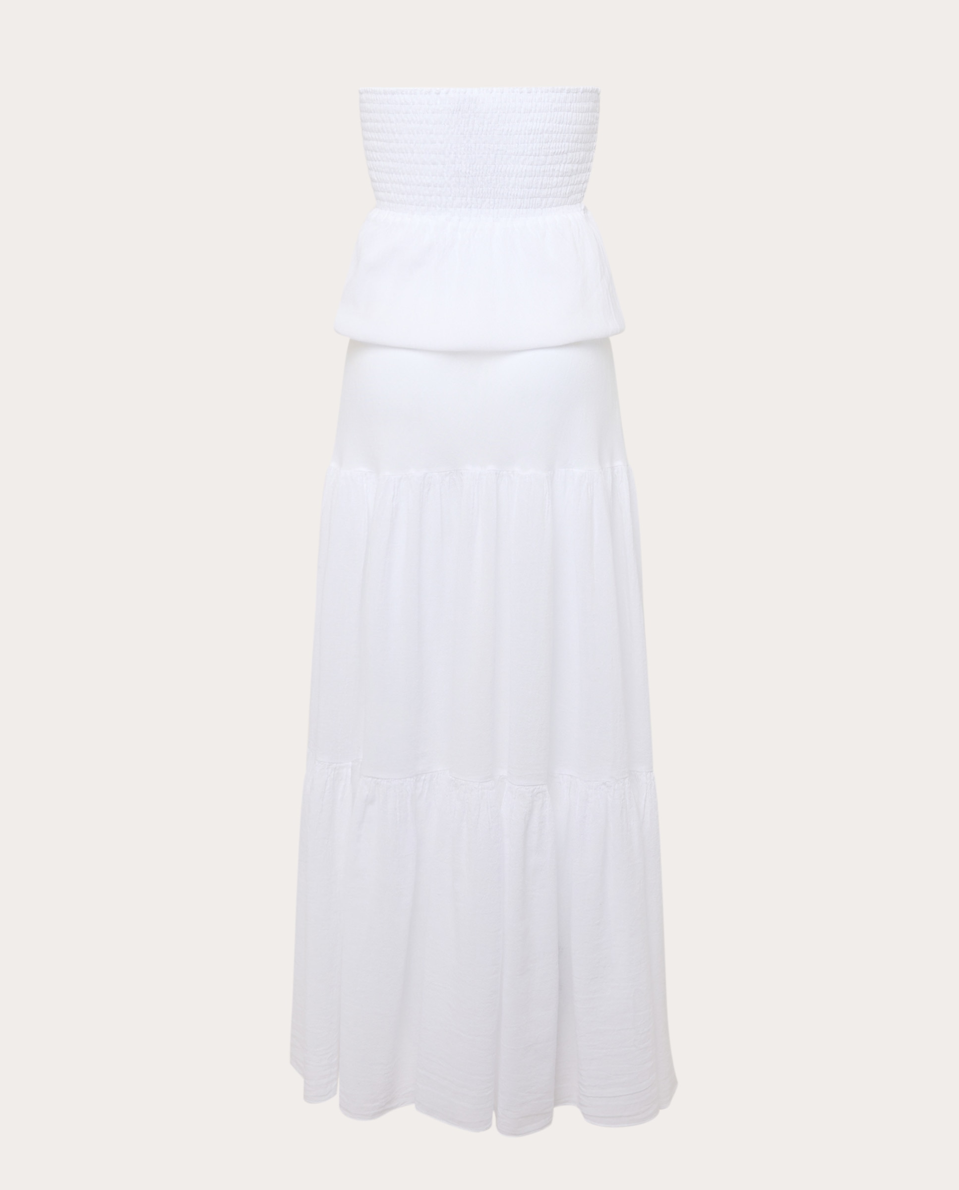 Vestido comprido Branco-2