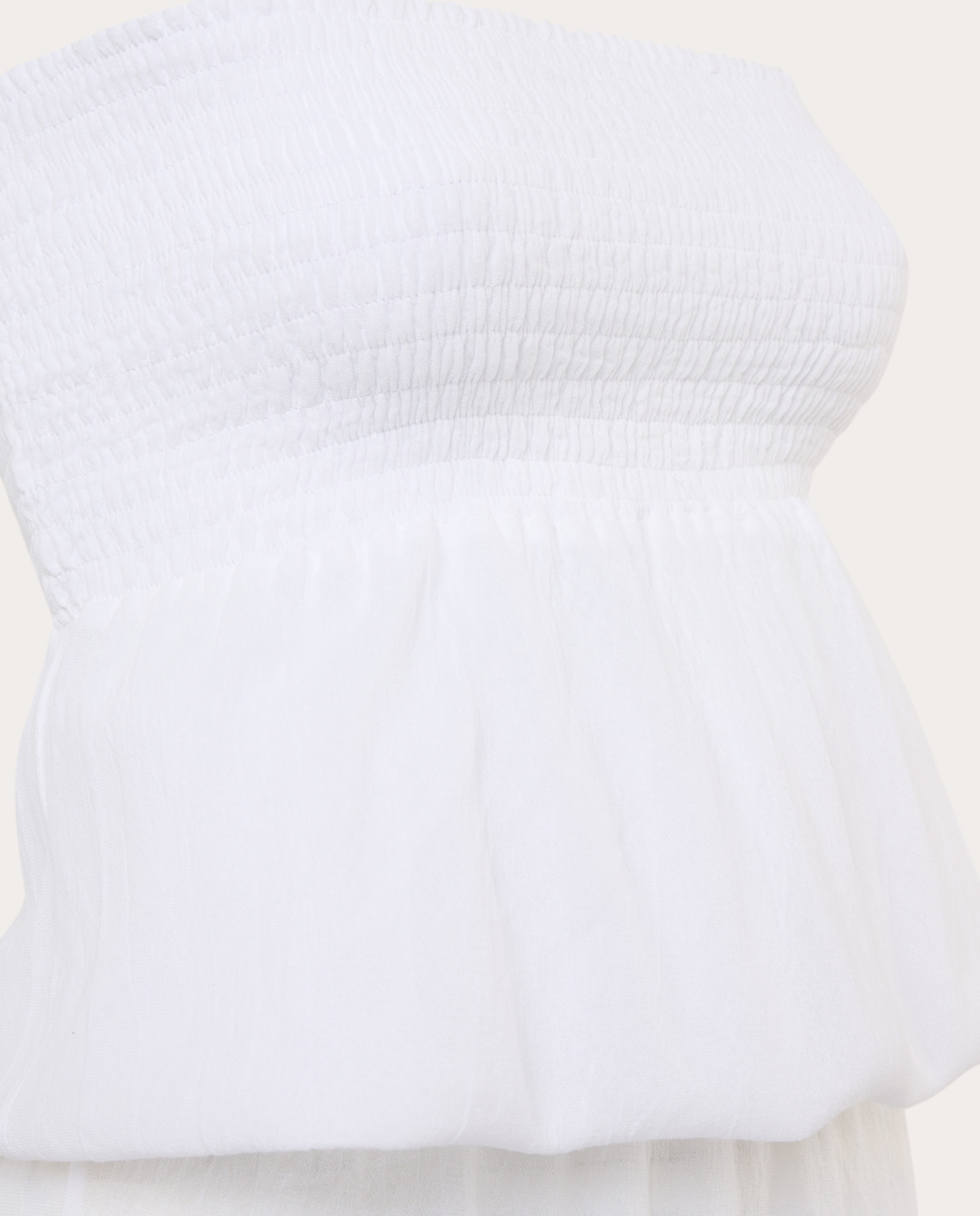 Vestido comprido Branco-3