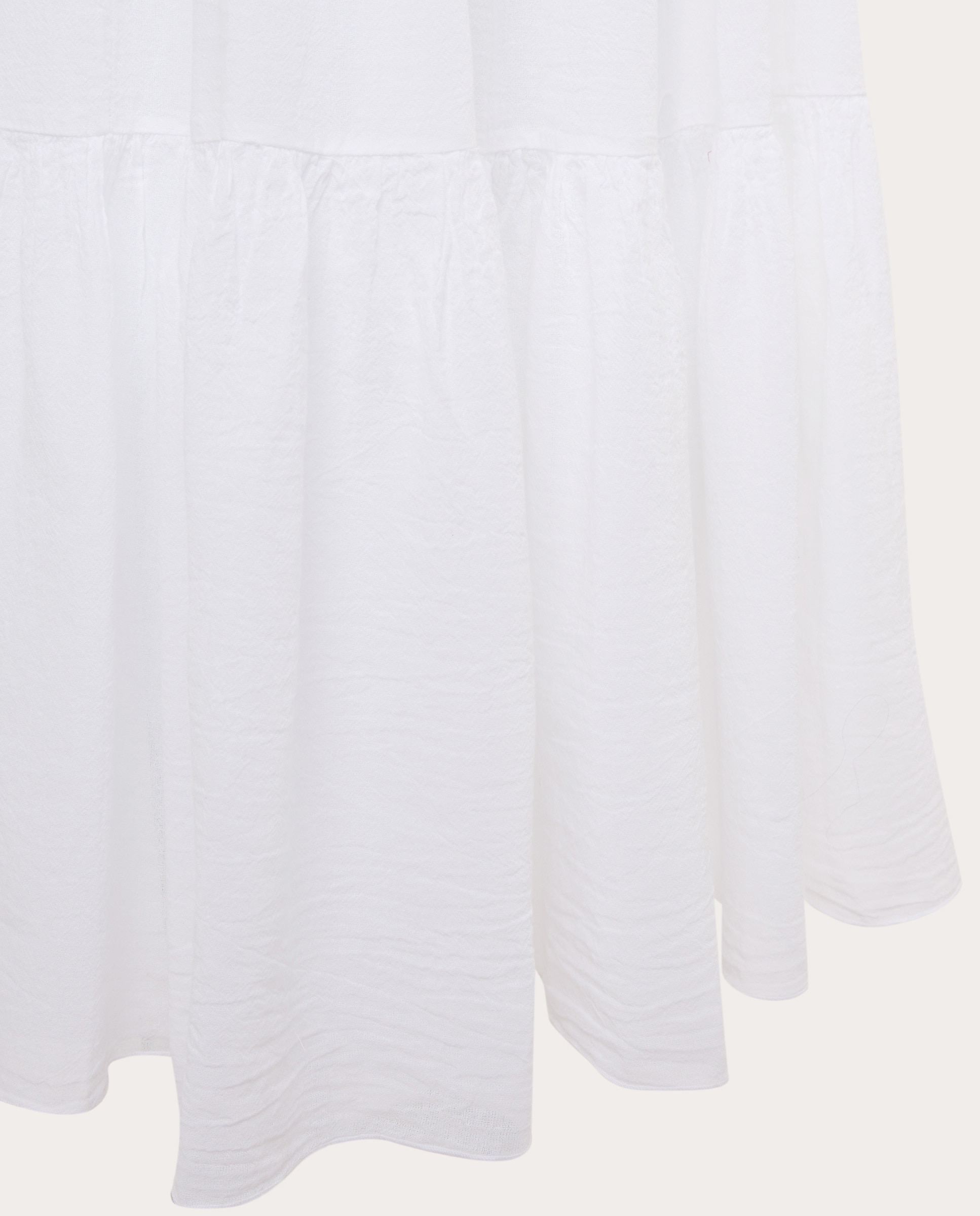 Vestido comprido Branco-4