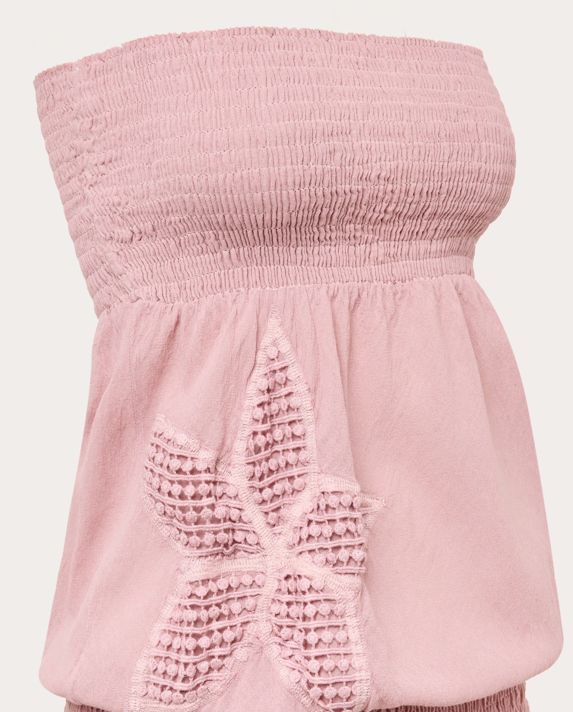 Vestido curto Rosa-3