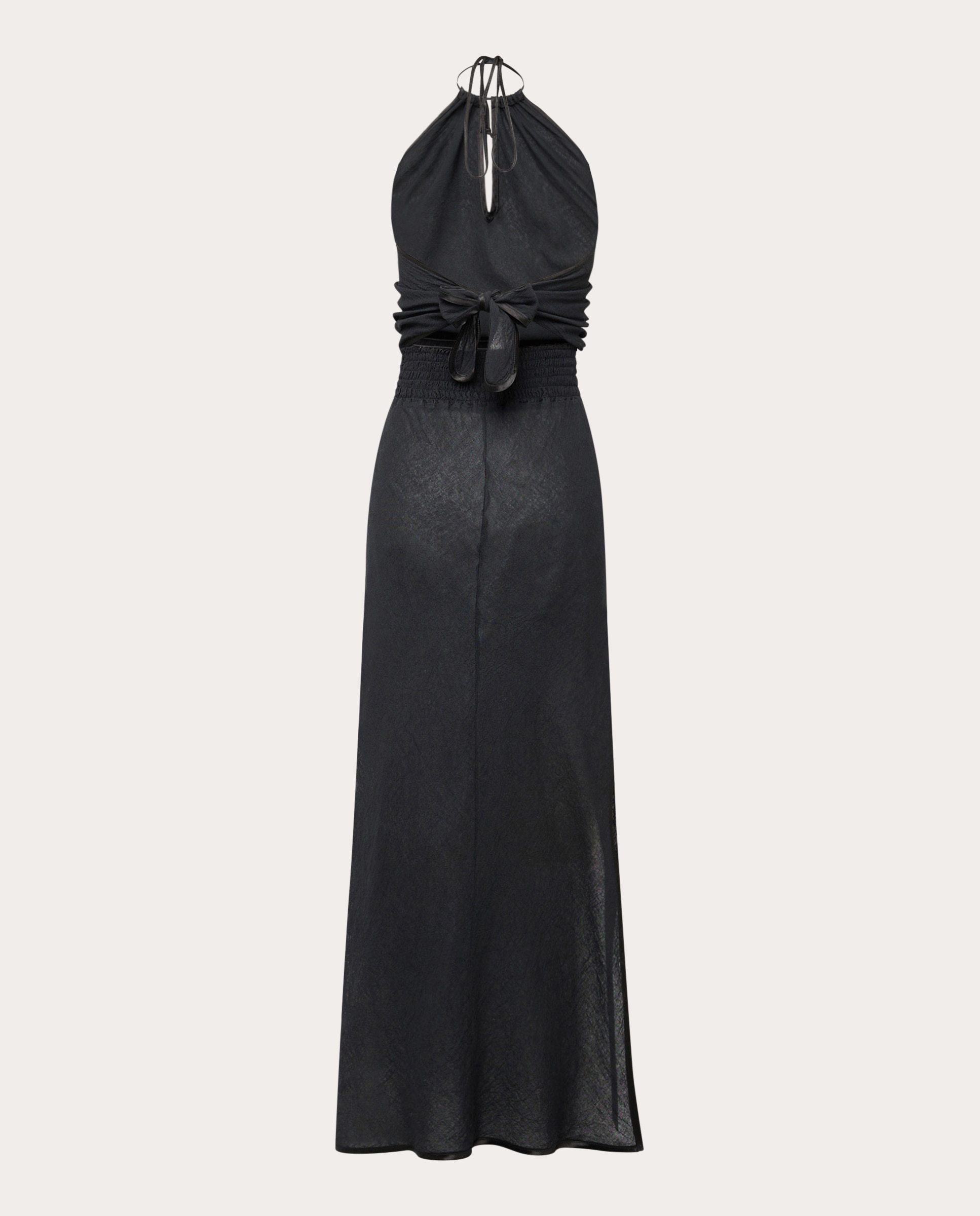 Vestido comprido Preto-2