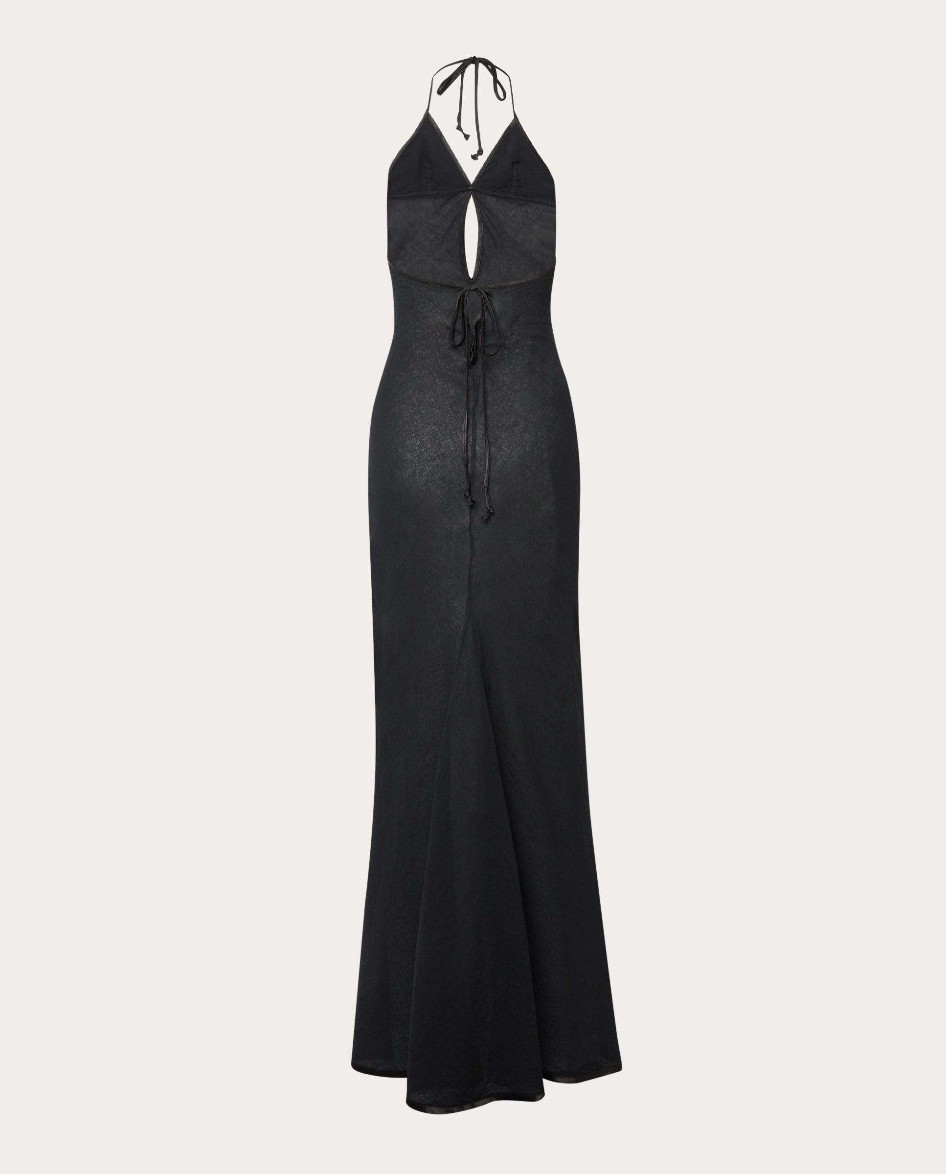 Vestido comprido Preto-2