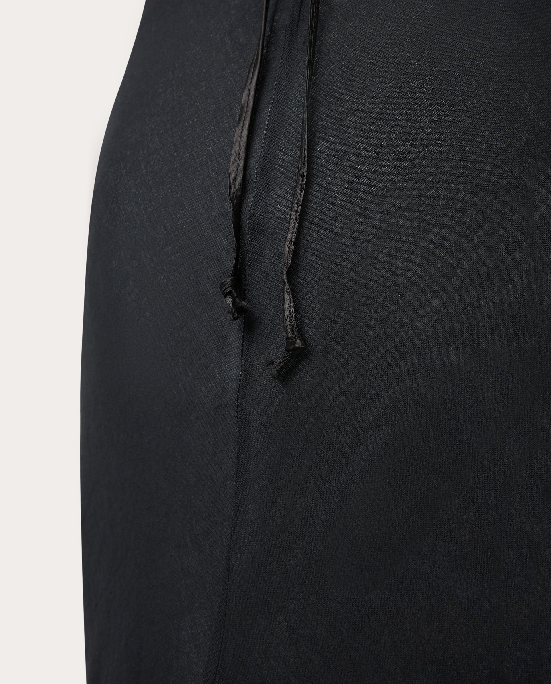 Vestido comprido Preto-4