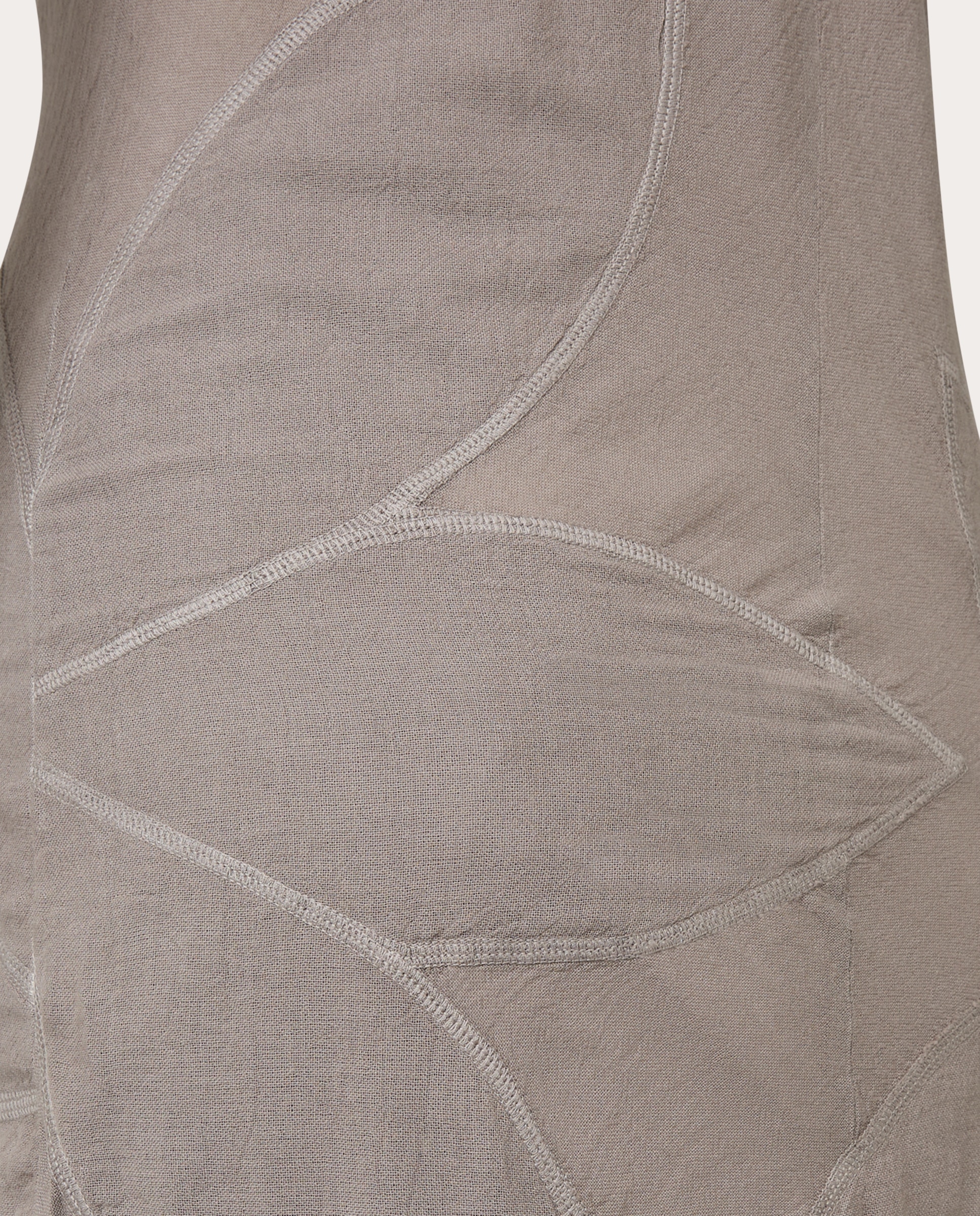 Vestido comprido Taupe-3