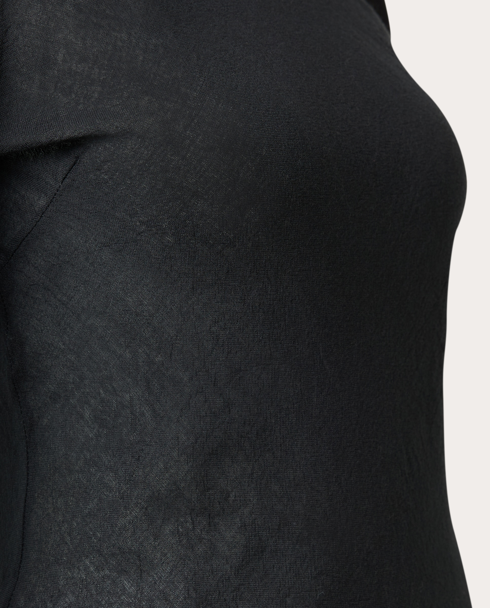 Vestido comprido Preto-3