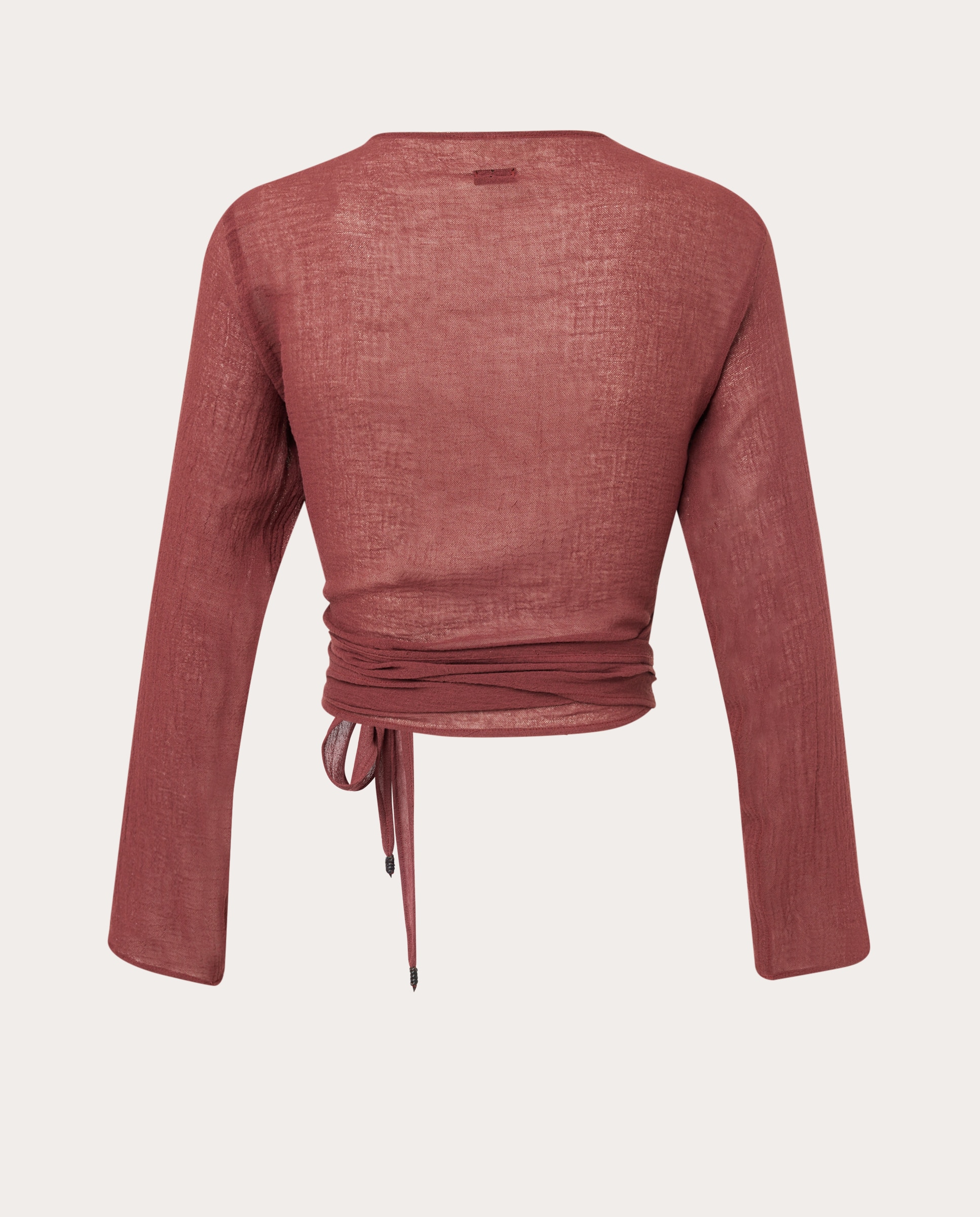 Top Lahun de Algodão Rosa-escuro-2