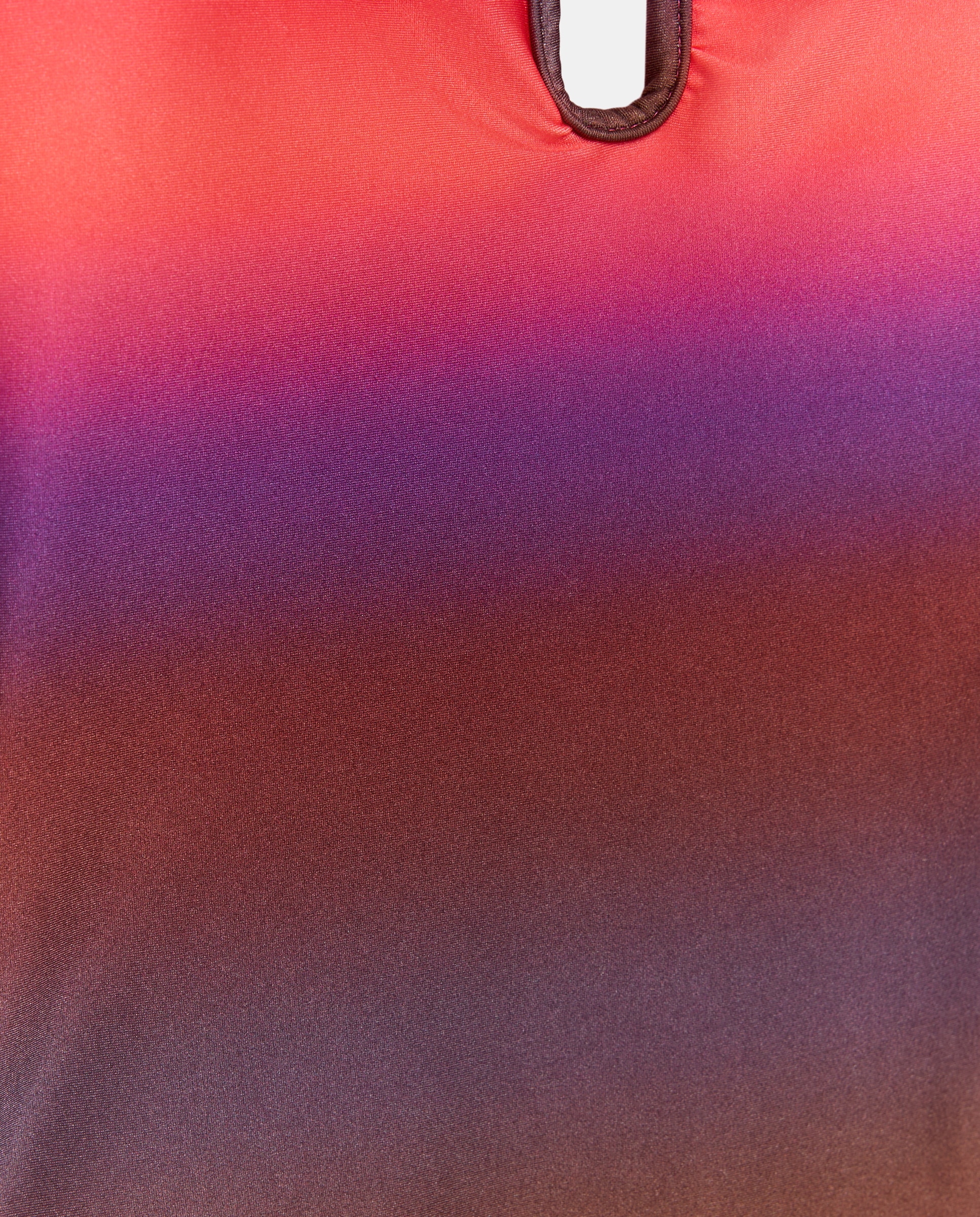 Fato de Banho Tie Dye com Detalhe de Argola Rosa-5
