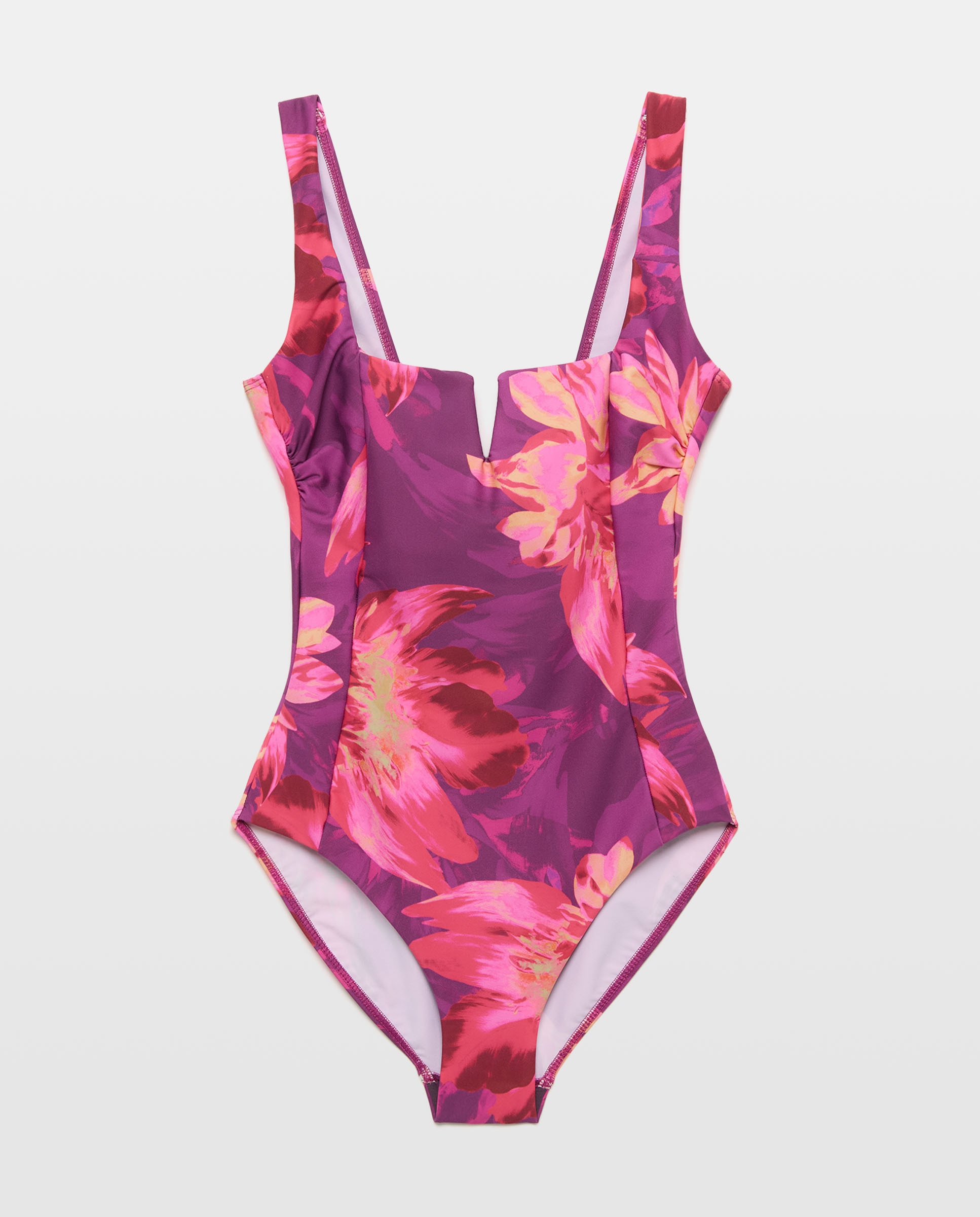 Fato de banho de mulher Rosa-4