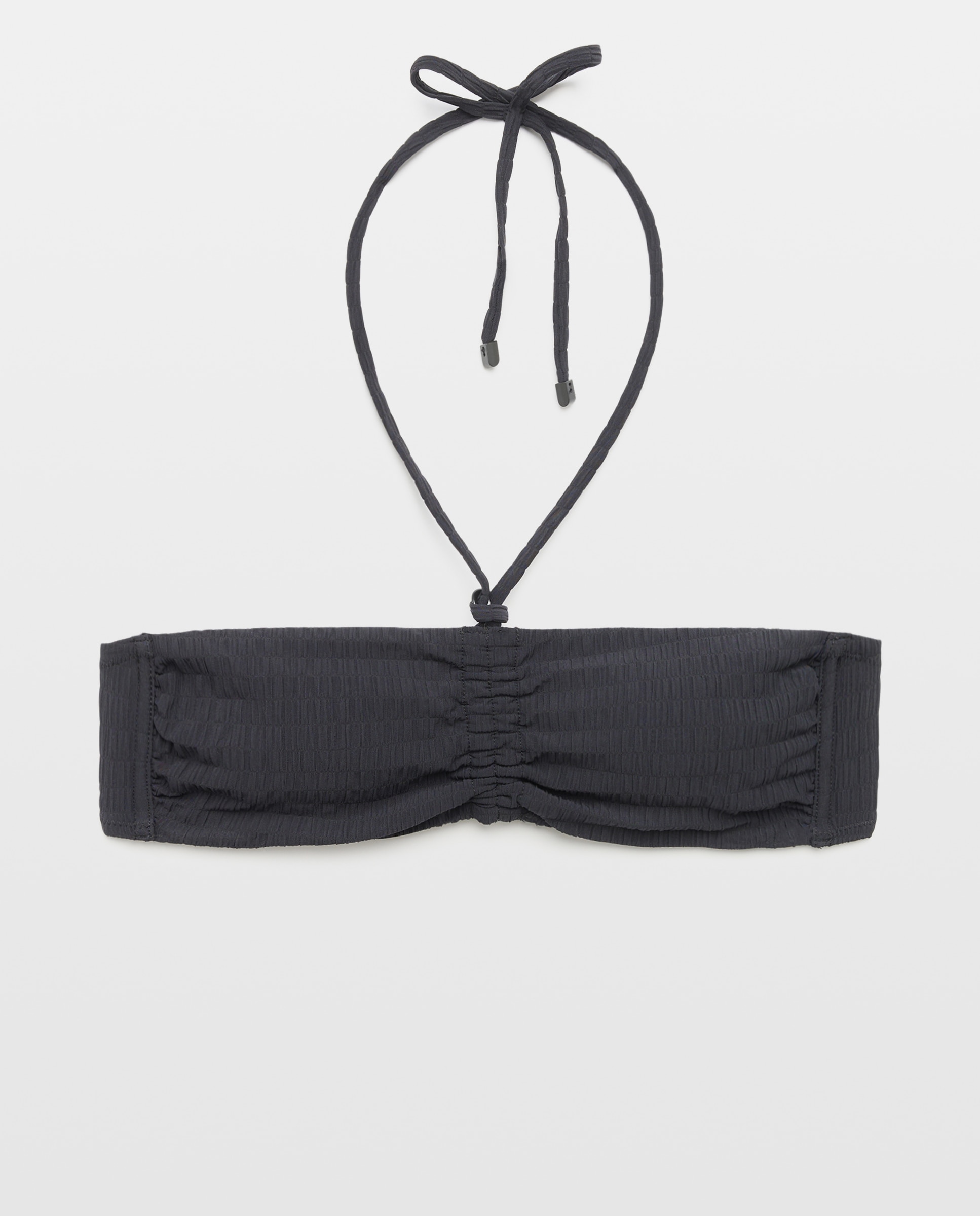 Biquíni Bandeau com Copa B Preto-4