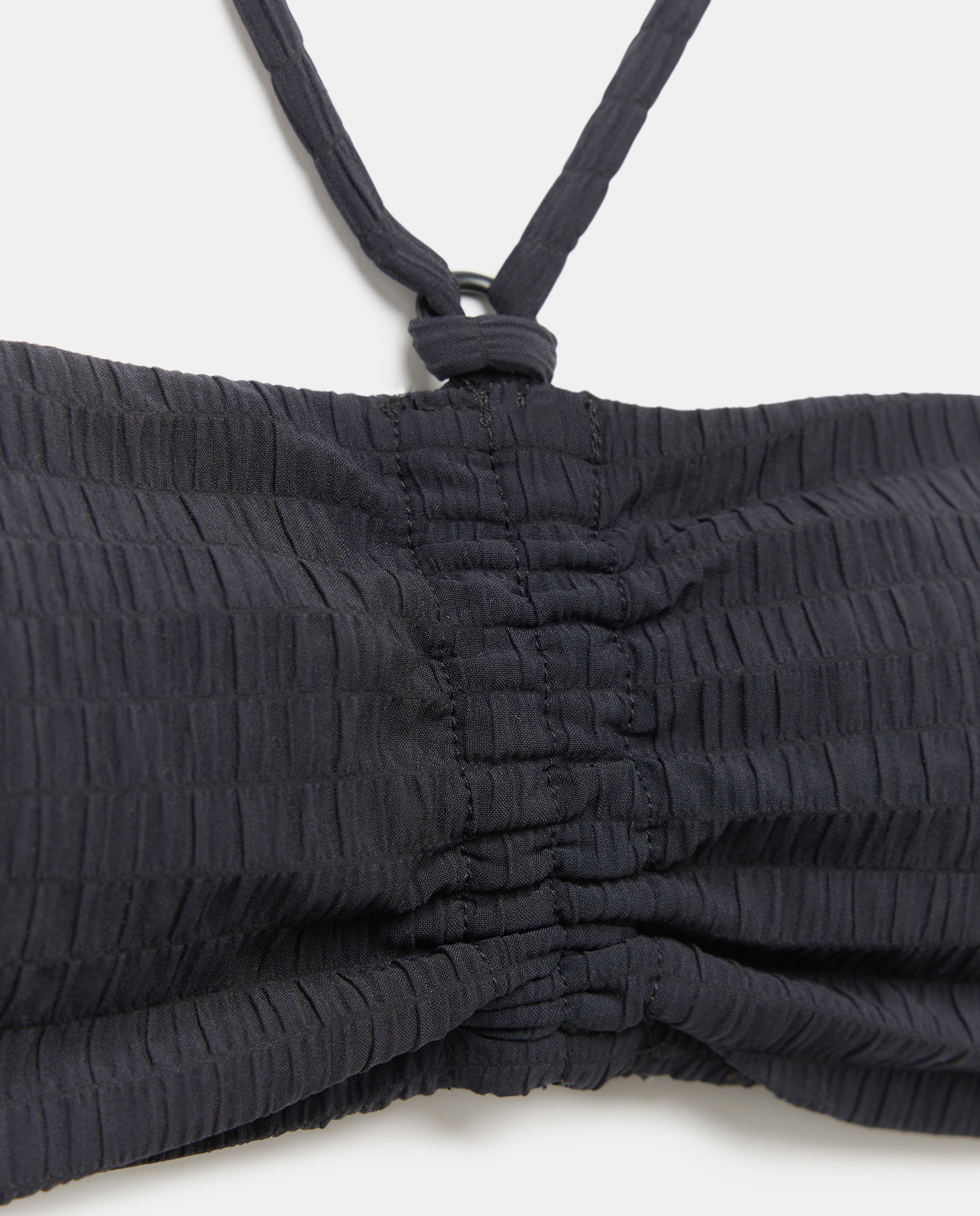 Biquíni Bandeau com Copa B Preto-5
