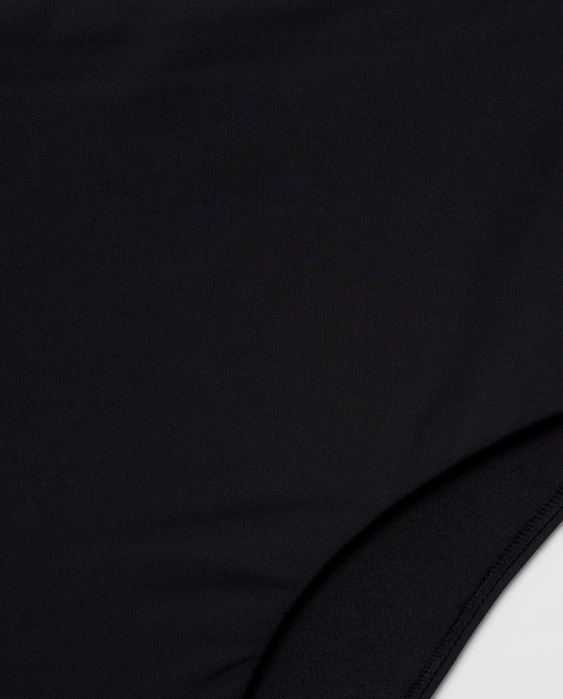 Cueca de Biquíni de Cintura Subida - Preto Preto-5