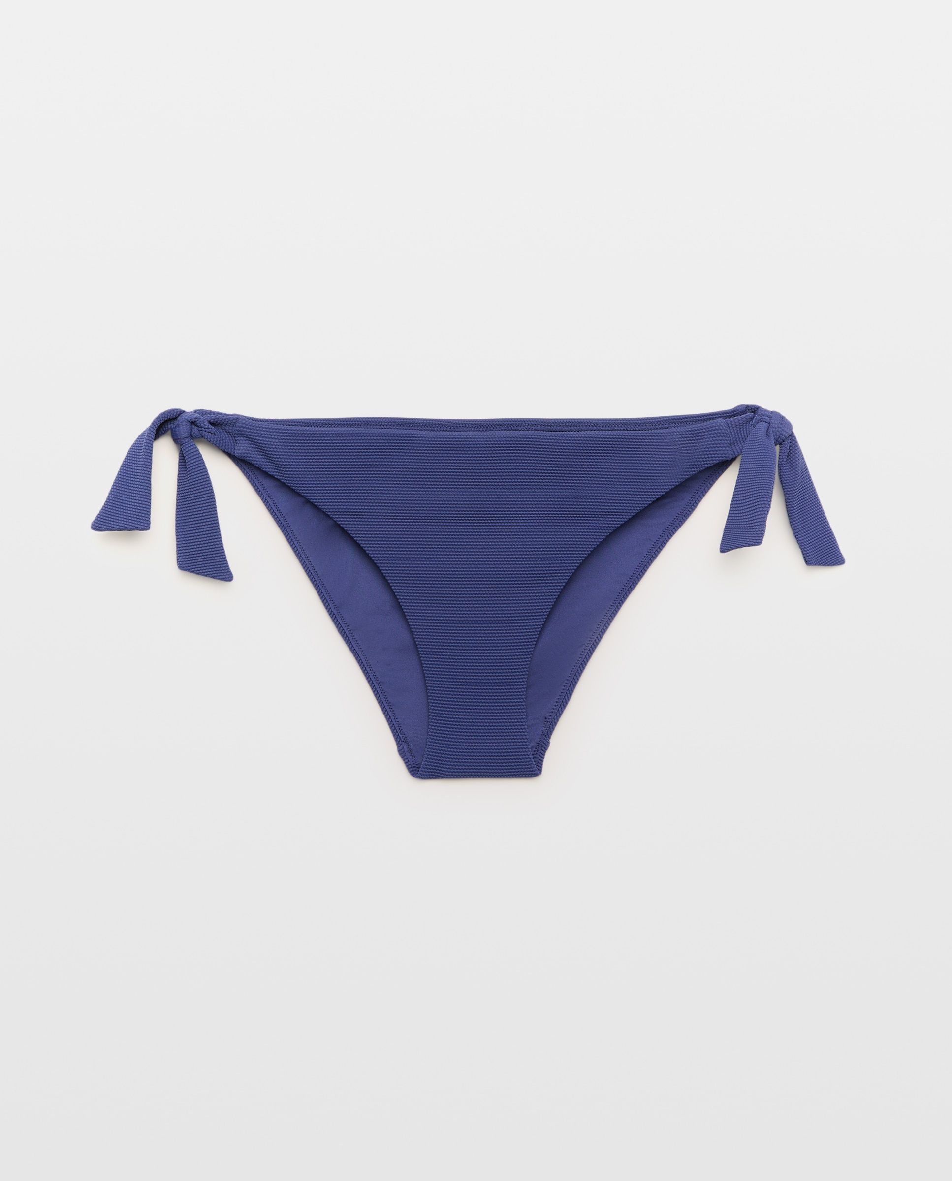 Tanga com Laço Largo 430 Azul Escuro-4